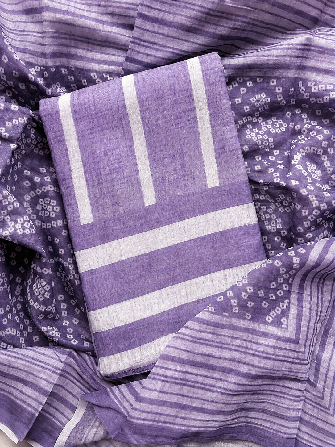 Ketaki Mulcotton Unstitched Suit