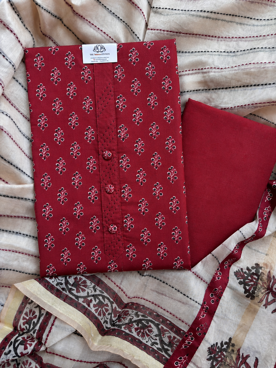Rajkunj Cotton Unstitched Suit