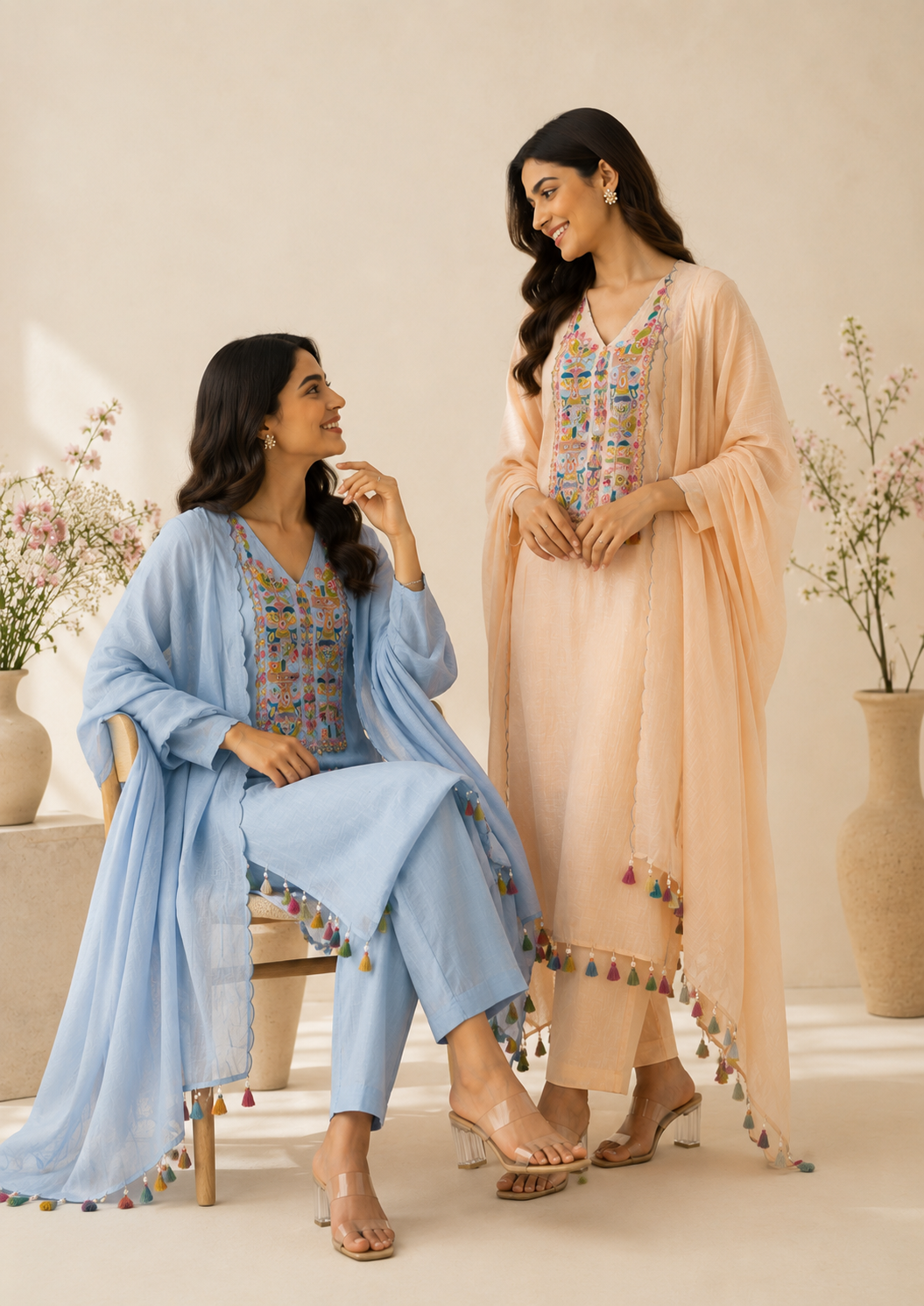 Gul Raas Unstitched Suit