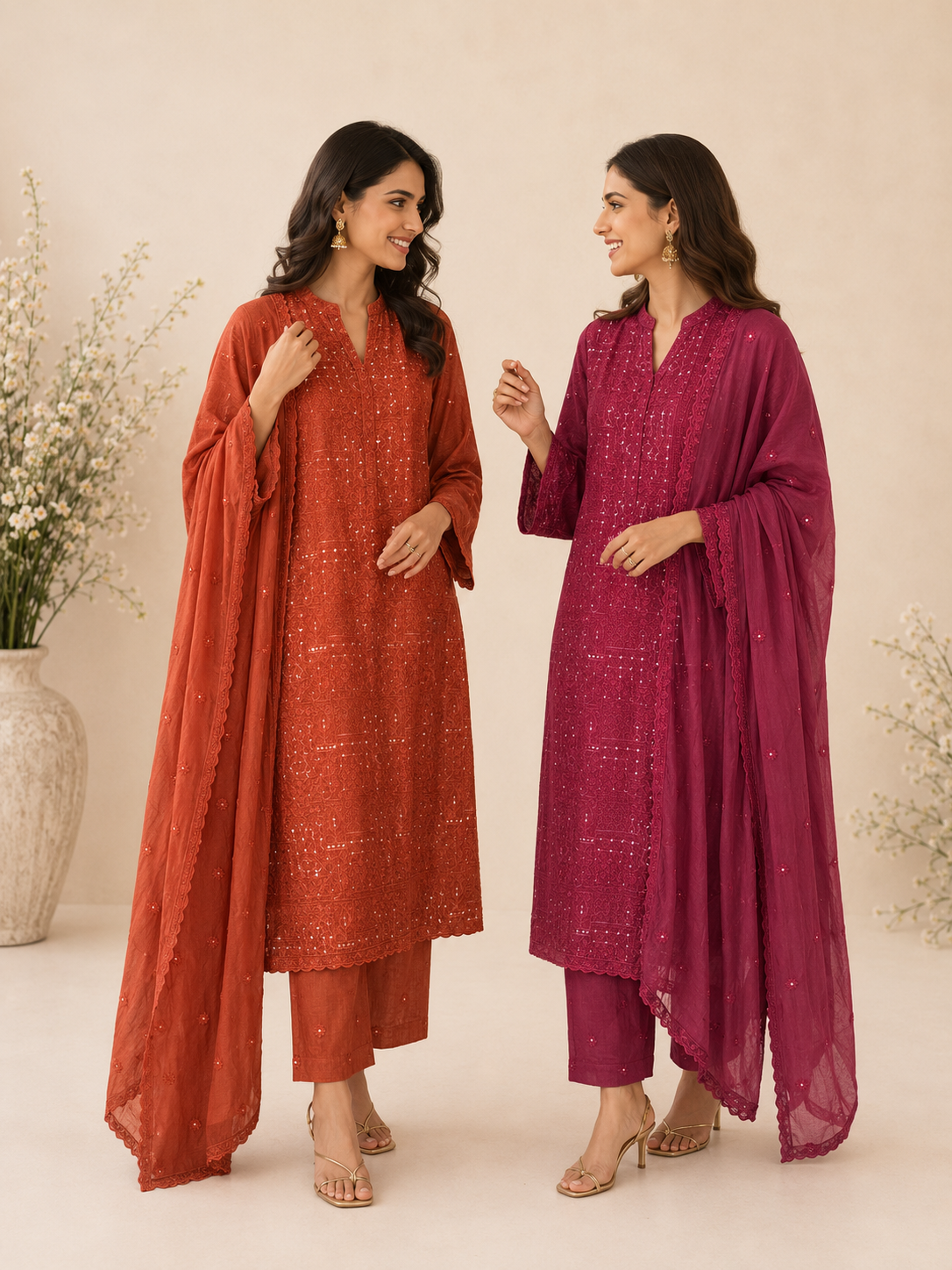 Noor Afsana Unstitched Suit