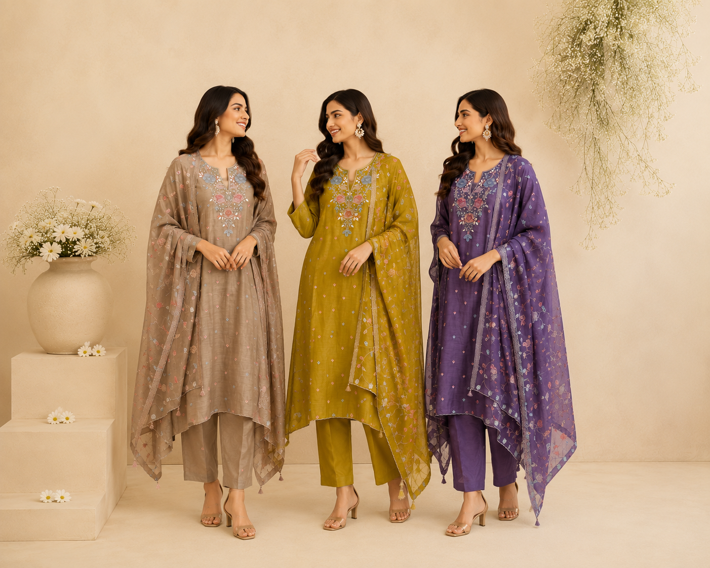 Noor Zariya Unstitched Suit