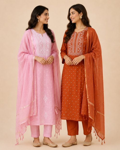 Noor-e-Rang Luckhnavi Unstitched Suit