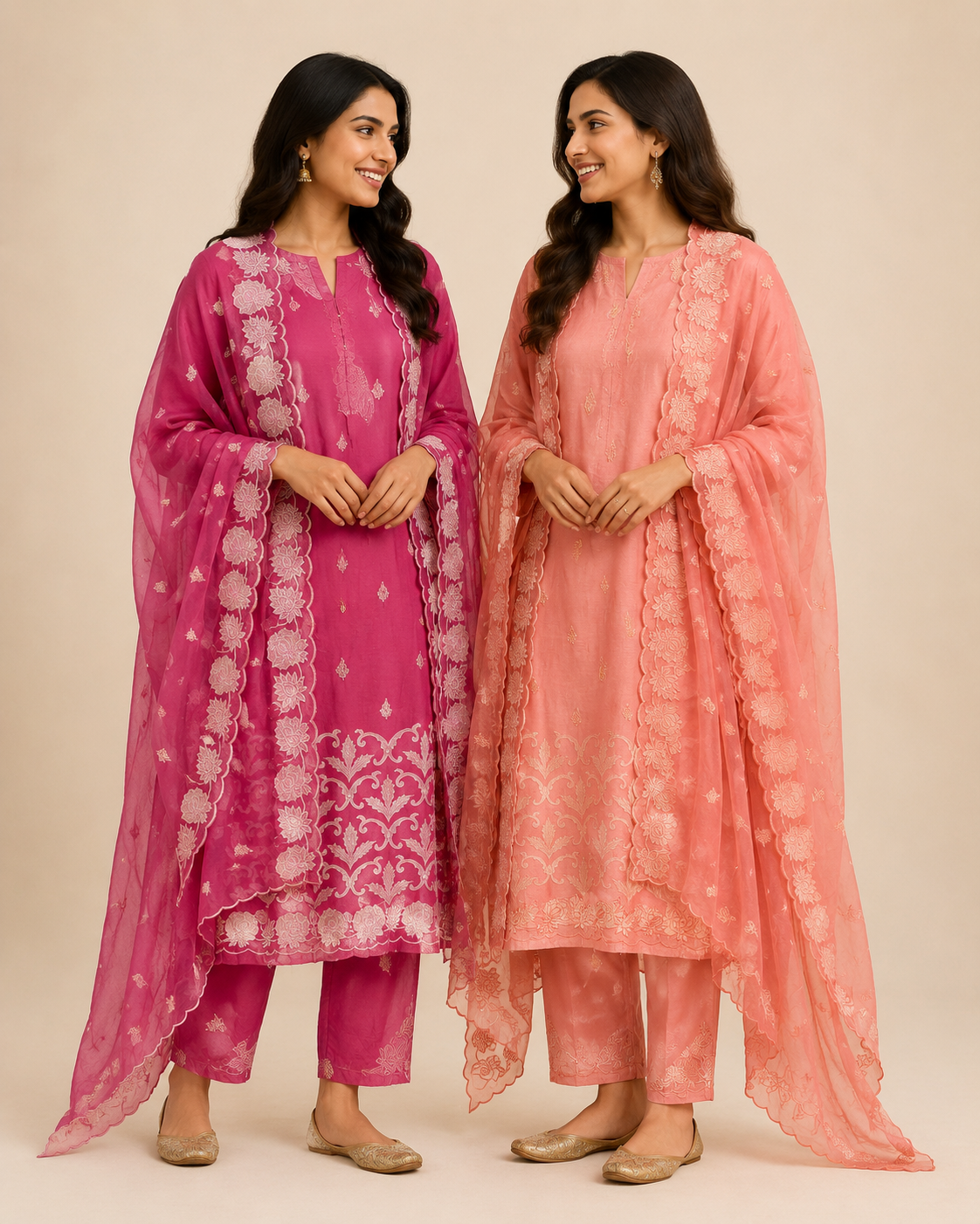 Rosé Royale Unstitched Suit