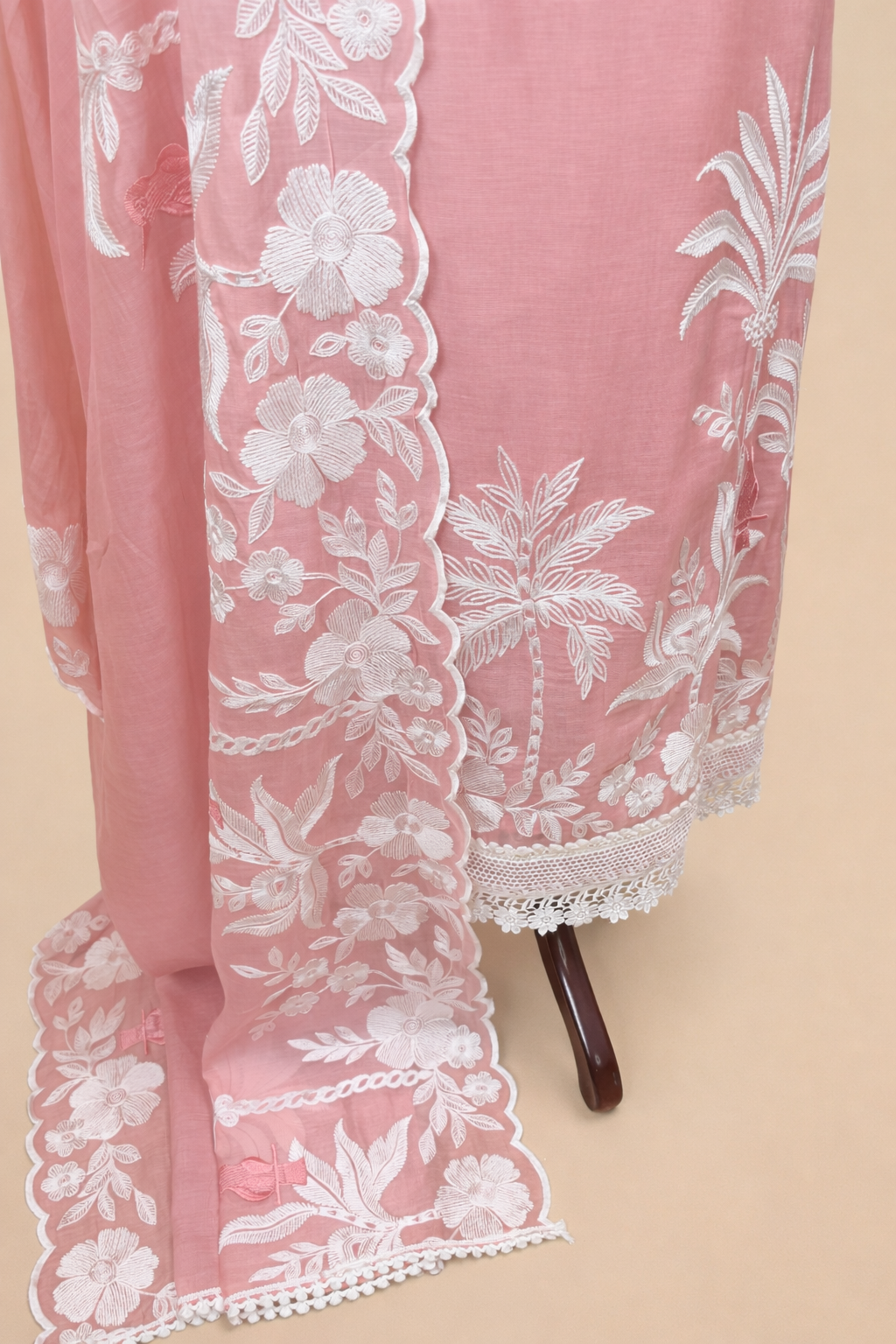 Whispering White Thread Tales Unstitched suit