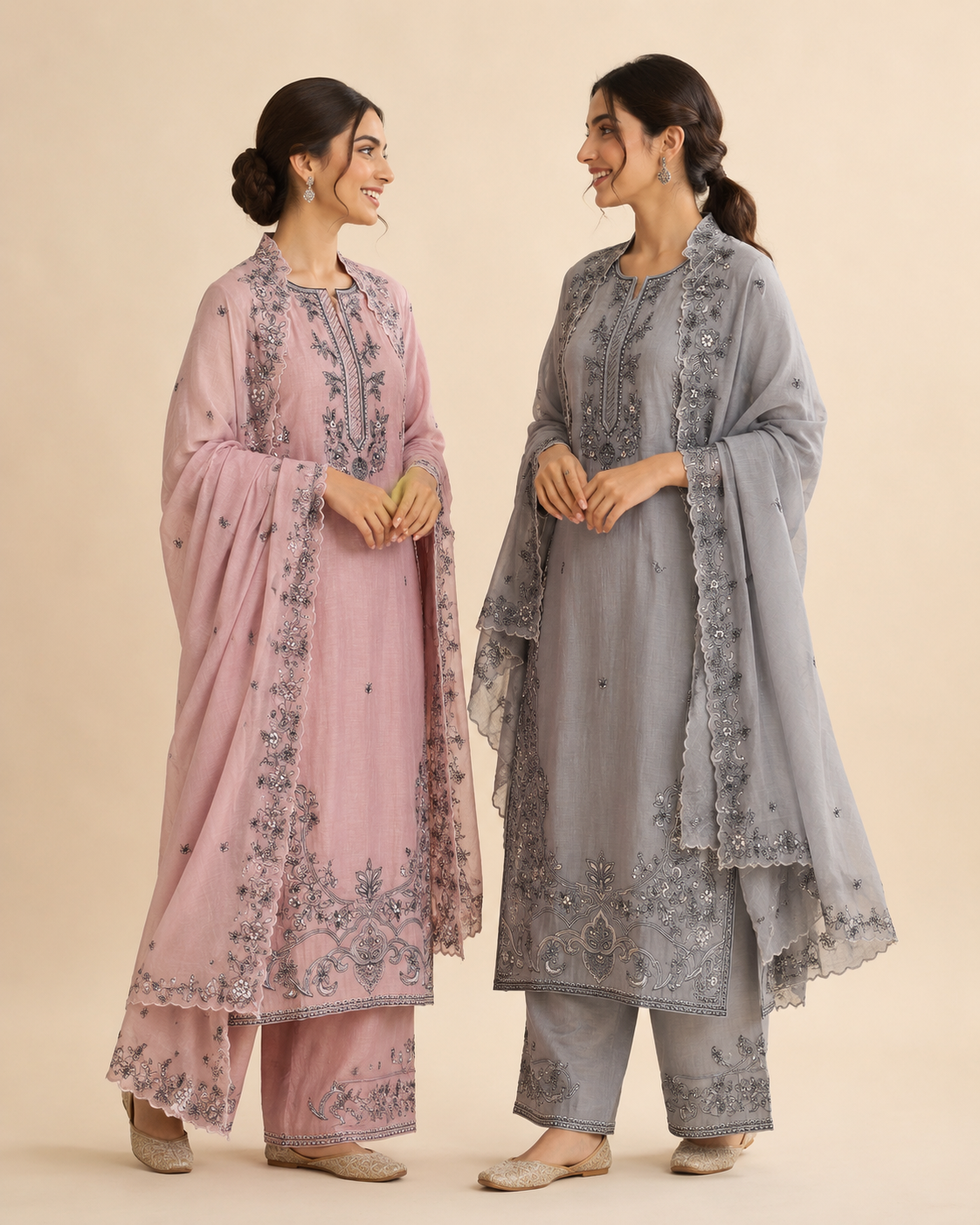 Moonlit Heirloom Unstitched Suit