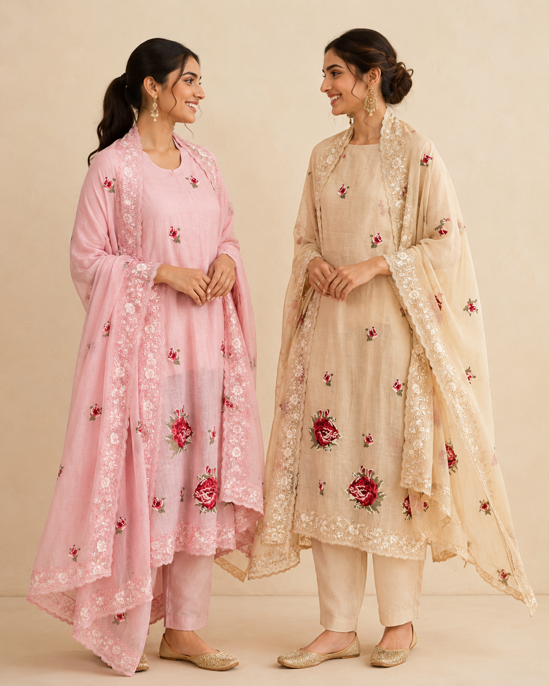 Gulbahar Bloom Unstitched Suit