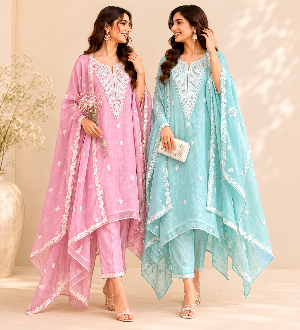 Ruhani Aura Unstitched Suit