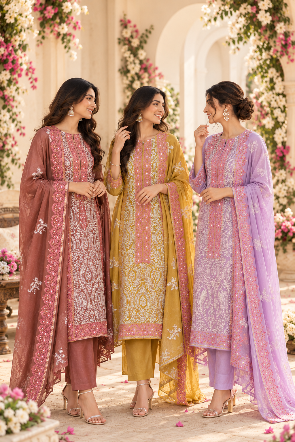 Aarizah Mulchanderi Unstitched Suit