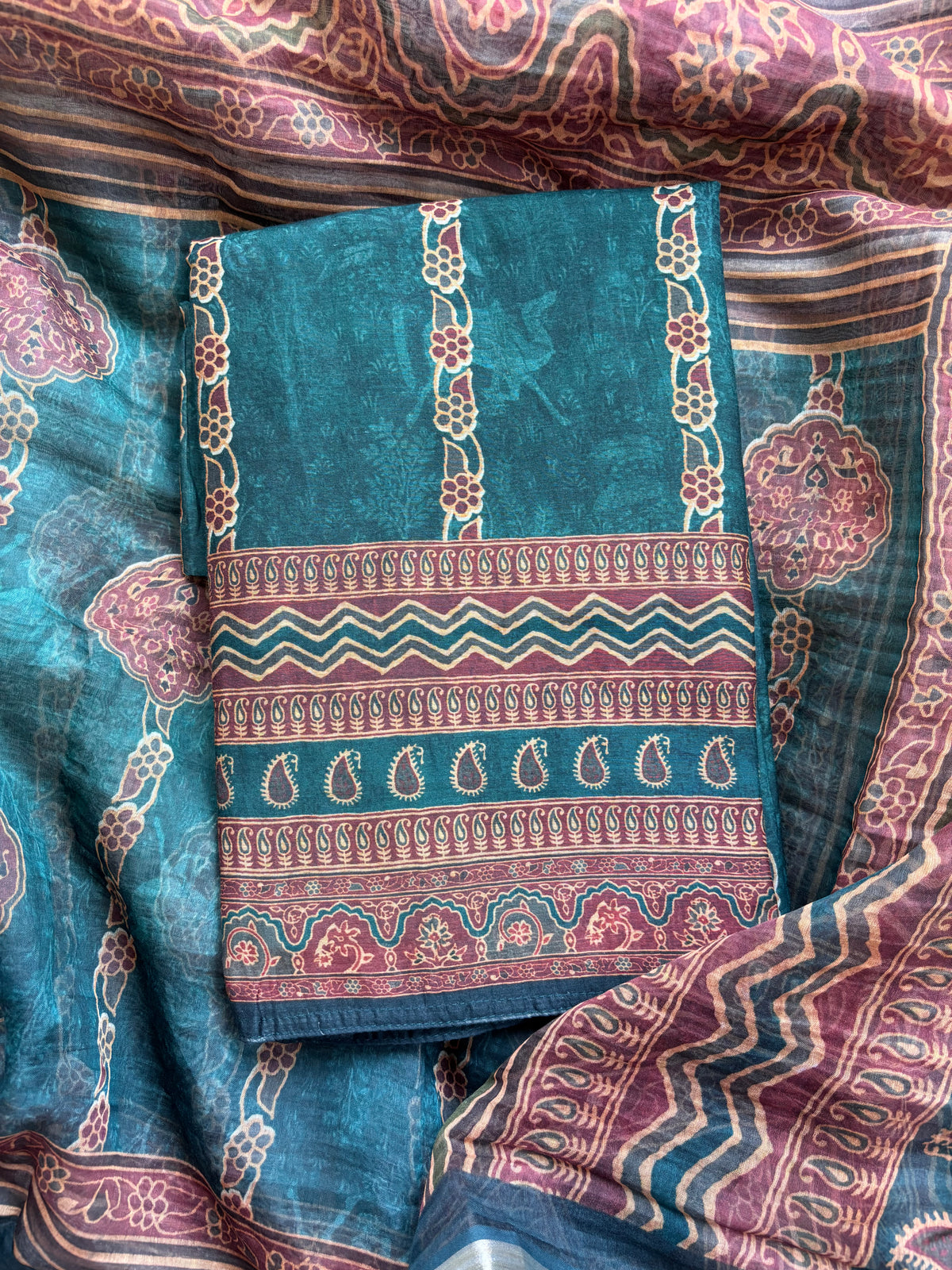 Amrapali Mulmul Cotton Unstitched Suit