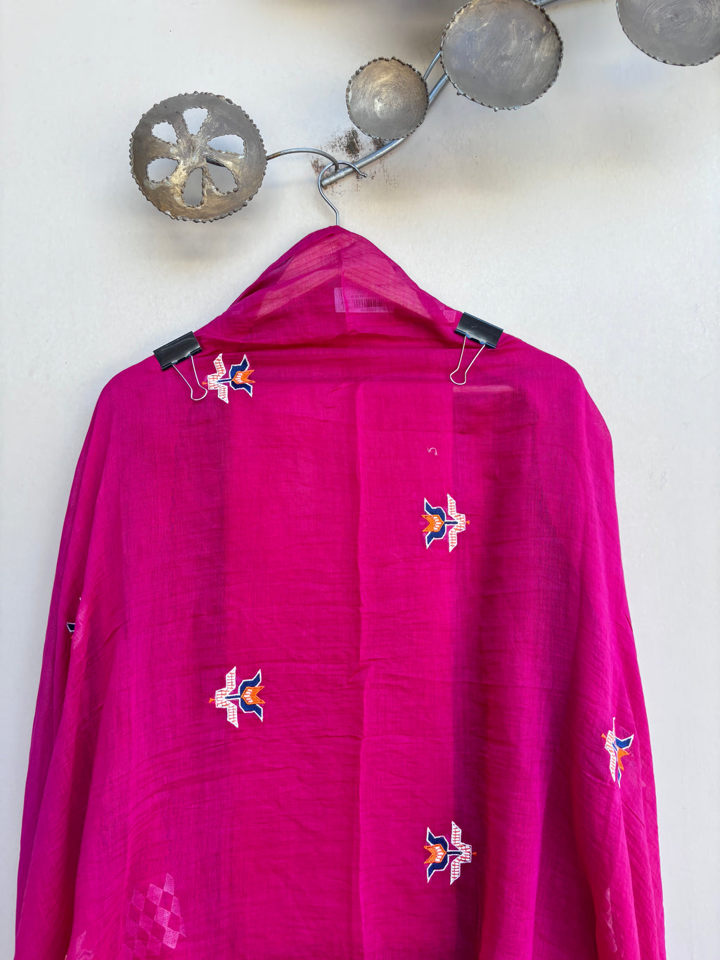 Nazneen Mulmul Chanderi Unstitched Suit