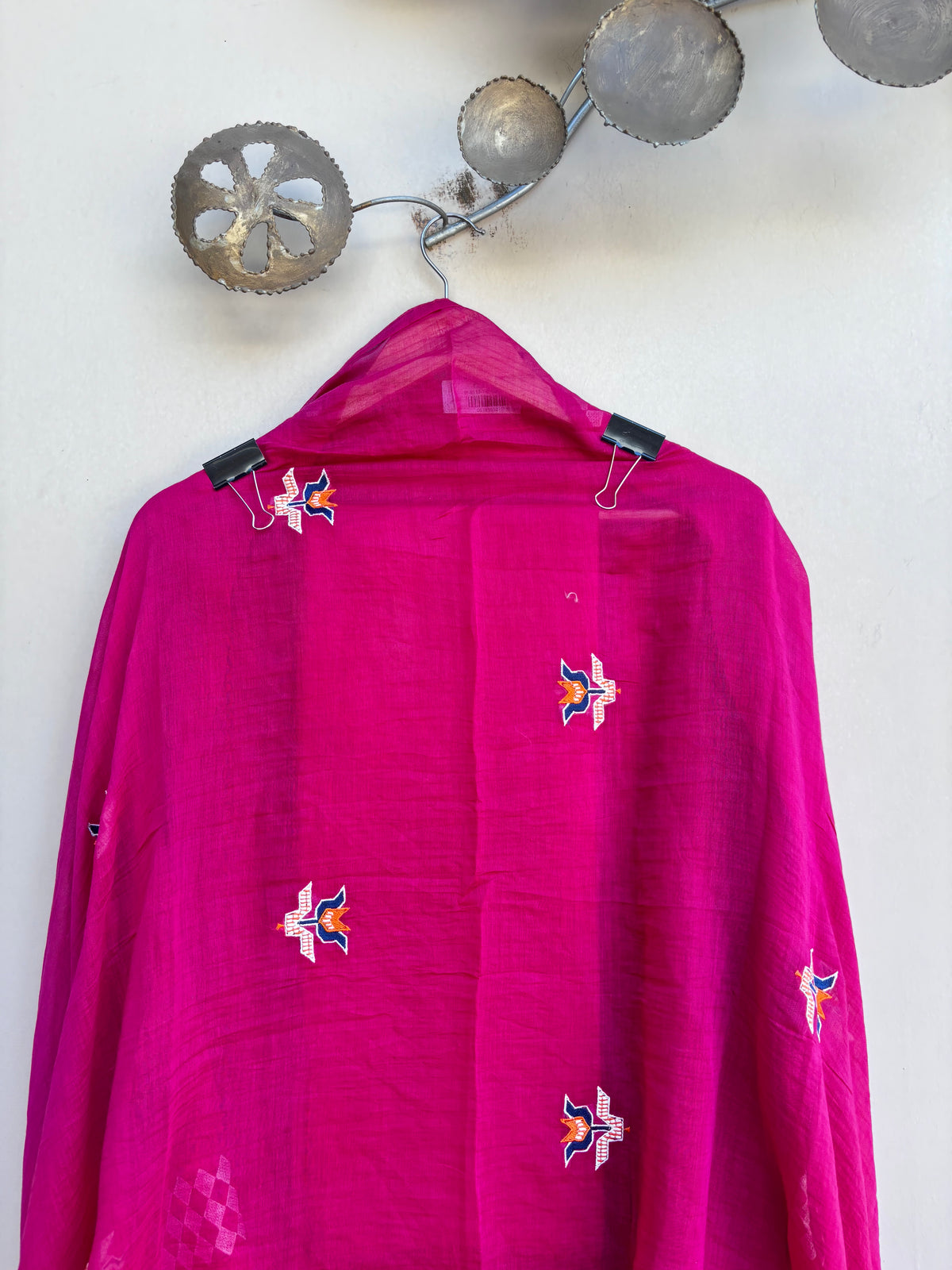 Nazneen Mulmul Chanderi Unstitched Suit