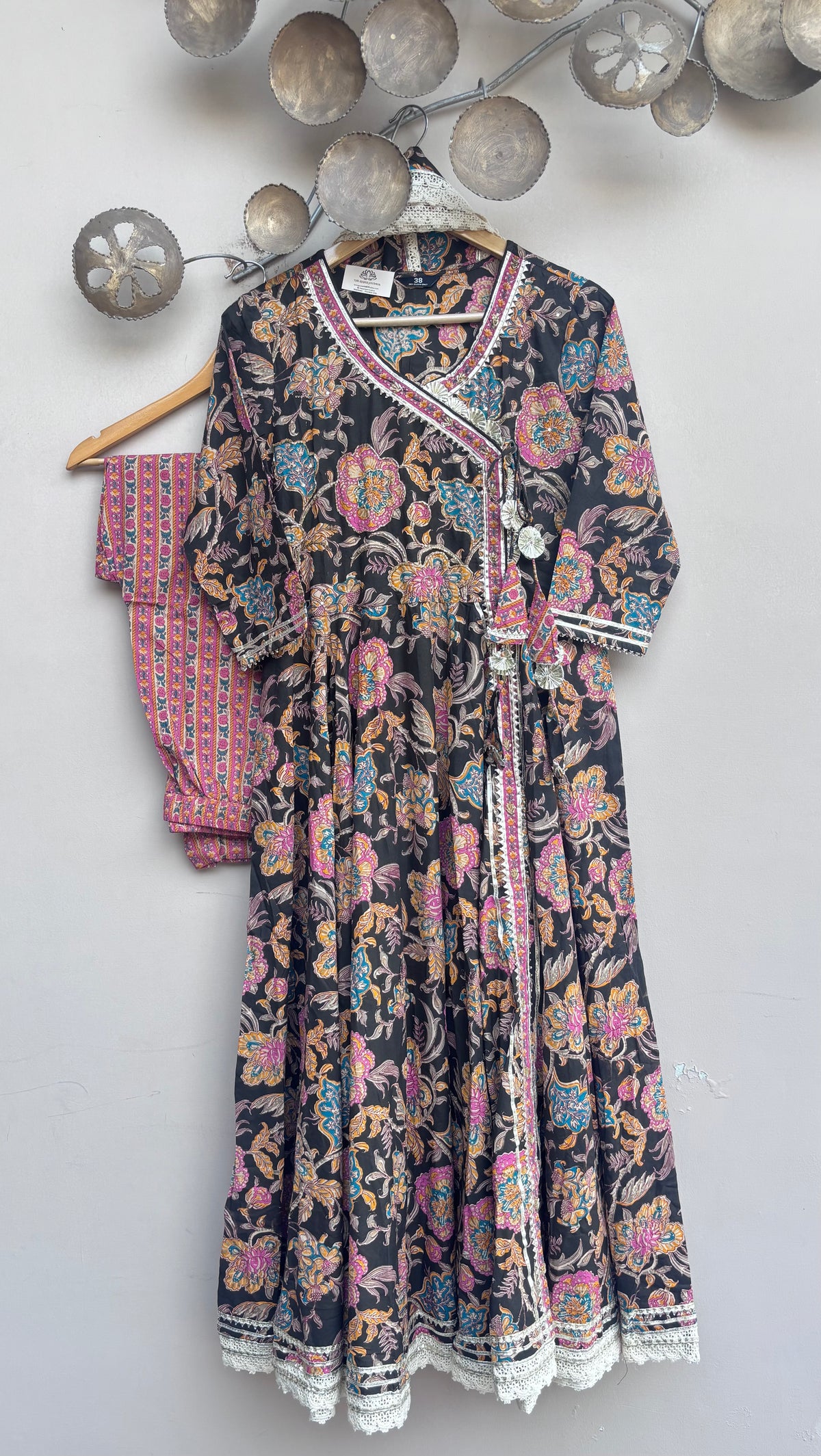 Jhilmil Cotton 3pc Kurta Set