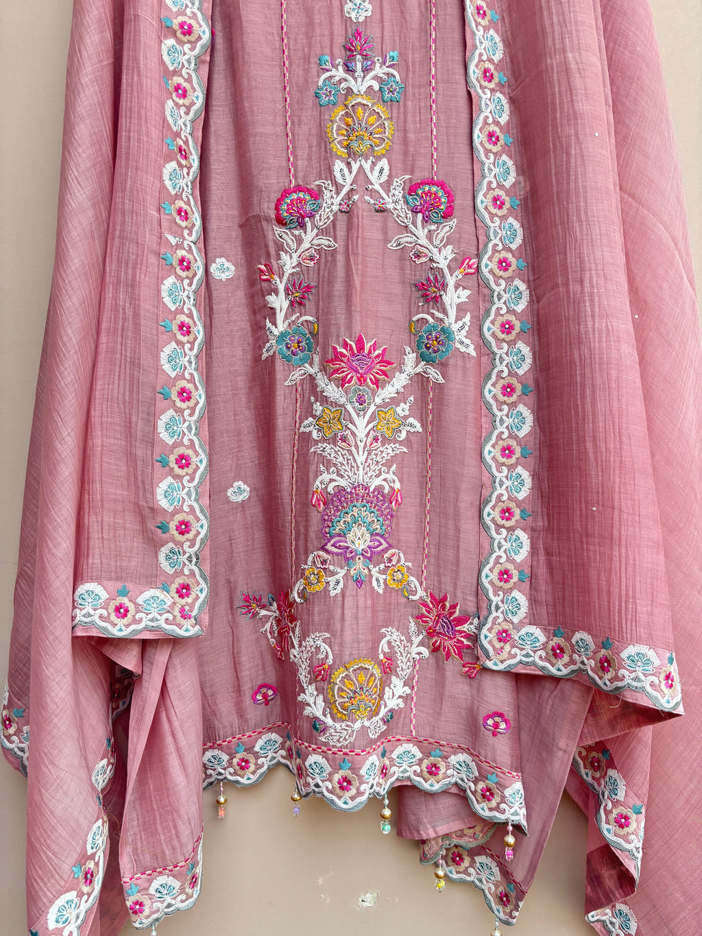 Rosé Mehar Unstitched Suit