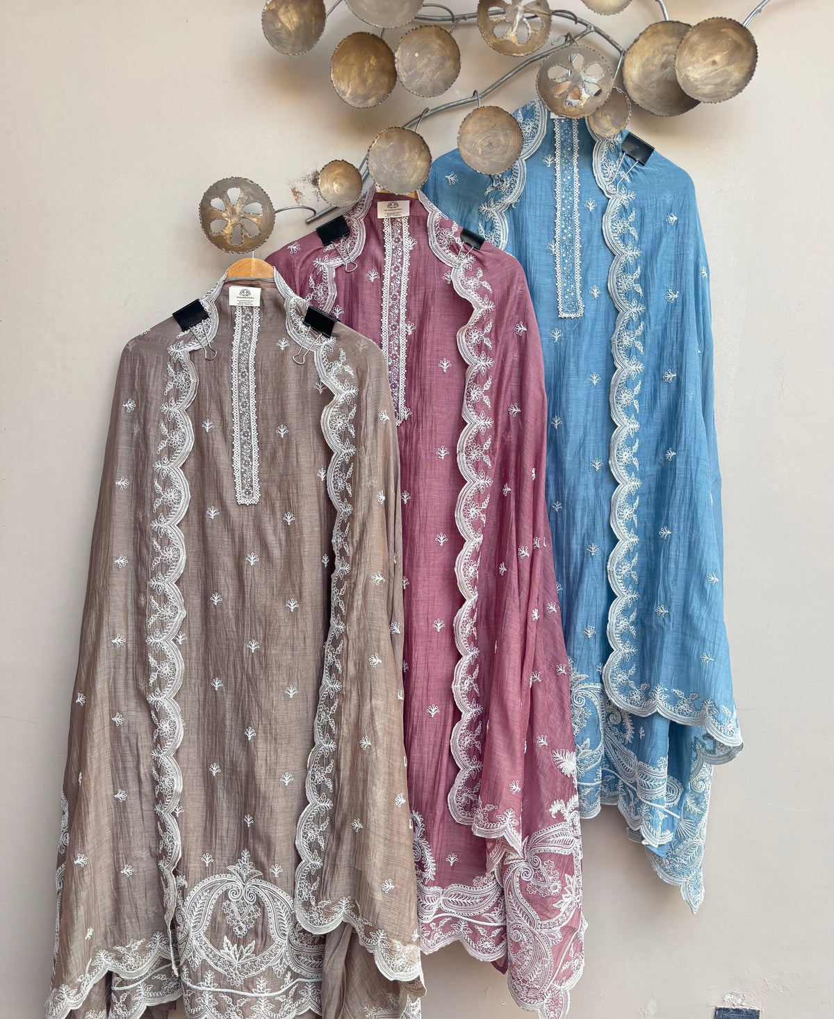 Gulchehra Mulmul Chanderi Unstitched Suit