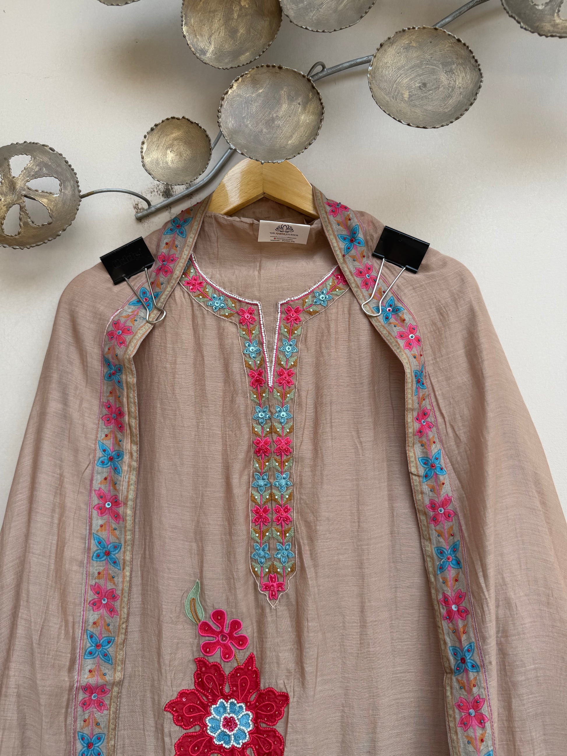 Aabroo Bloom Unstitched Suit