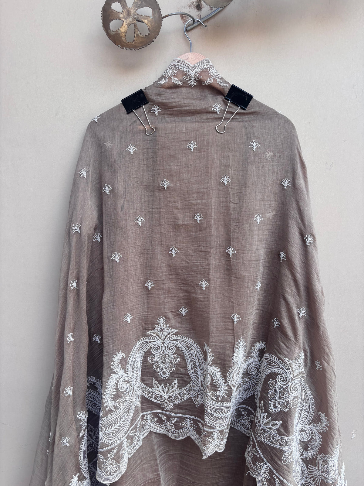 Gulchehra Mulmul Chanderi Unstitched Suit