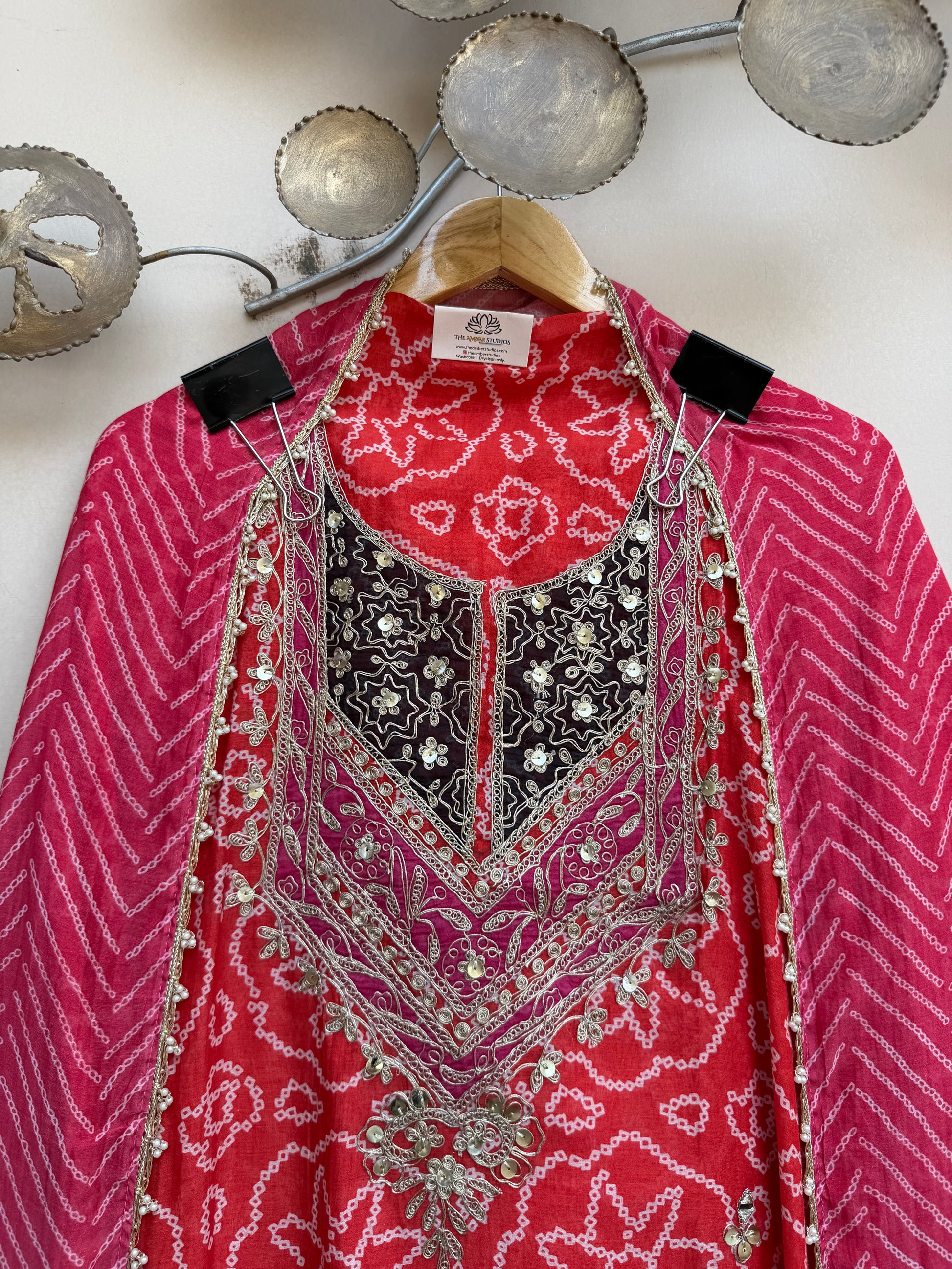 Zaria Bandej Unstitched Suit