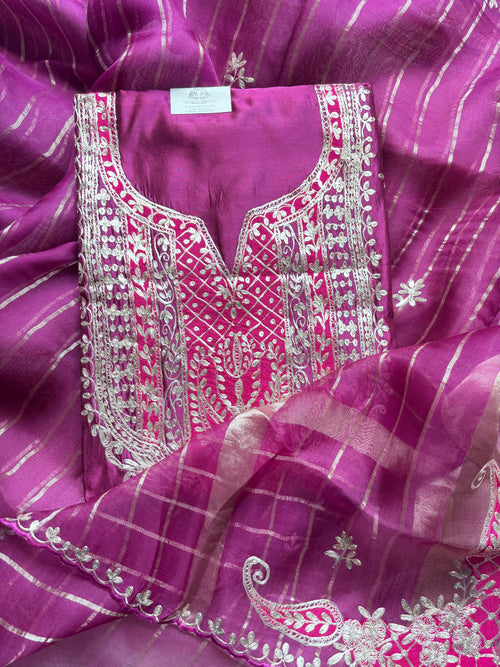 Qamara Luxe Pure Silk Unstitched Suit