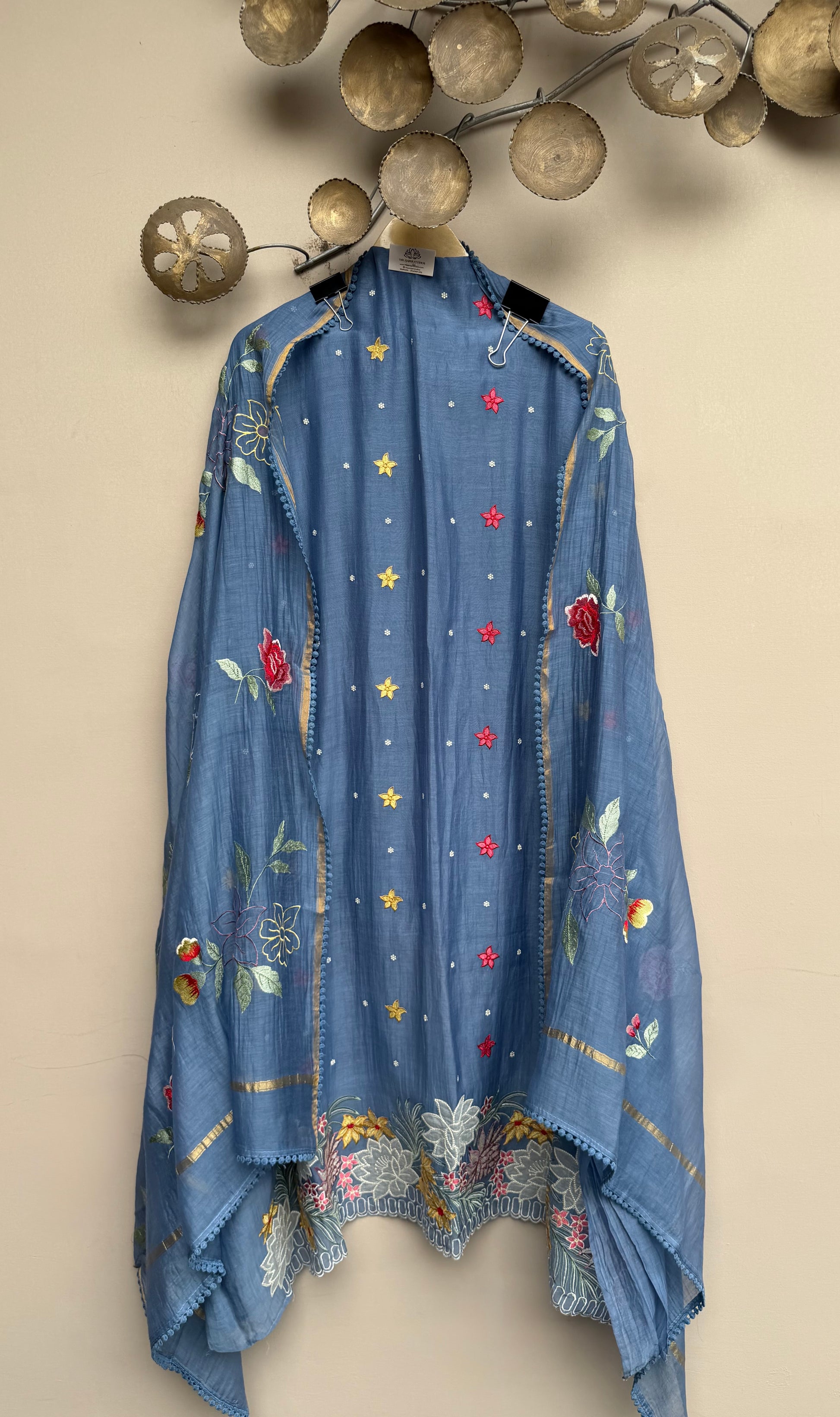 Safa Bloom Unstitched Suit