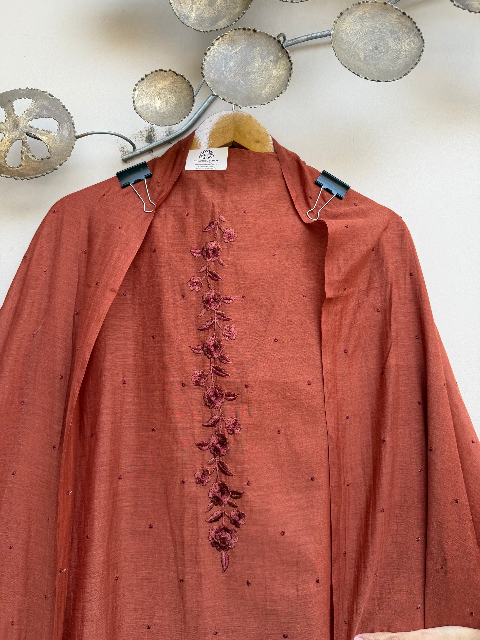 Elara Bloom Unstitched Suit