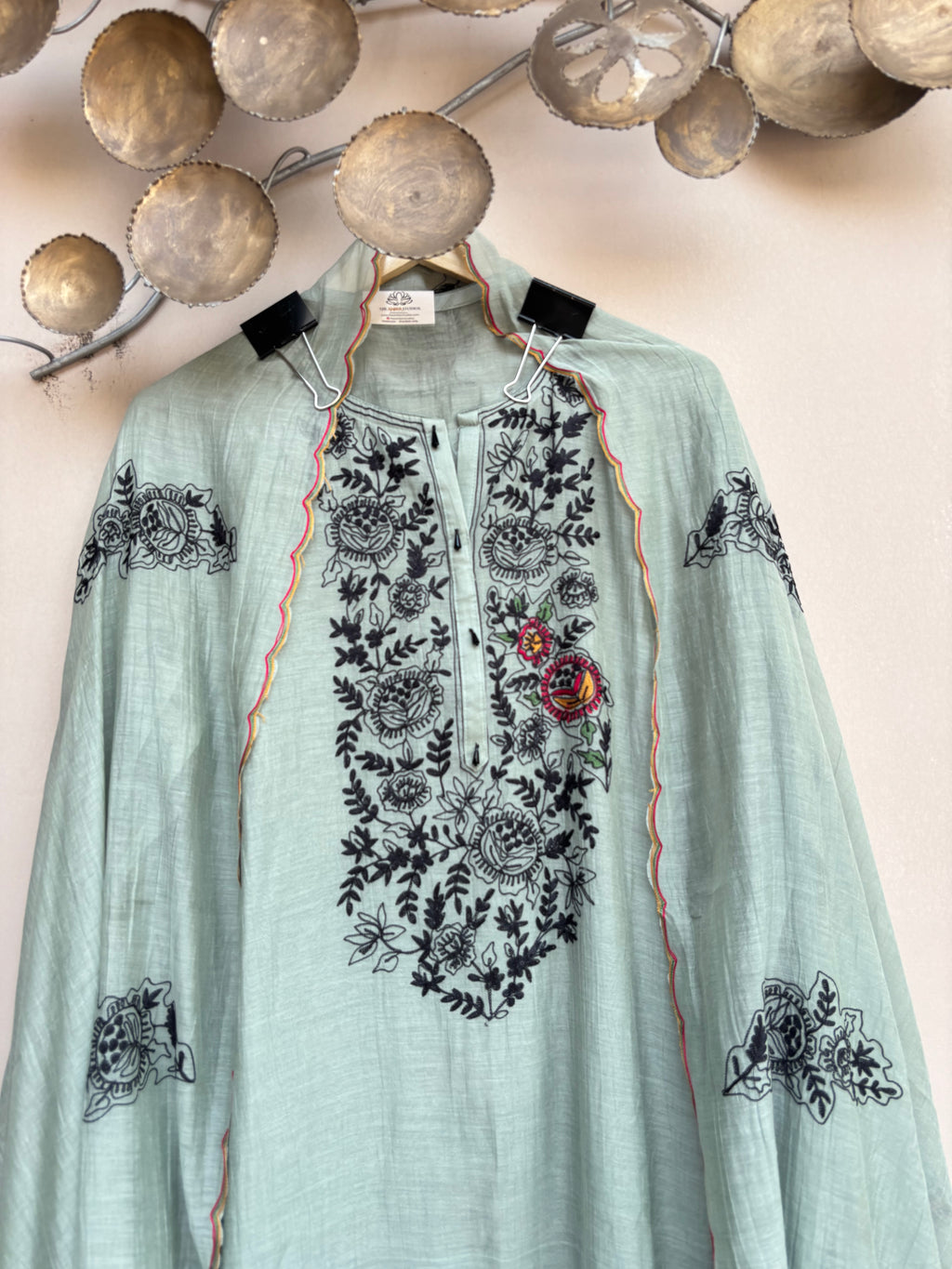 Gulbahar Noir Unstitched Suit