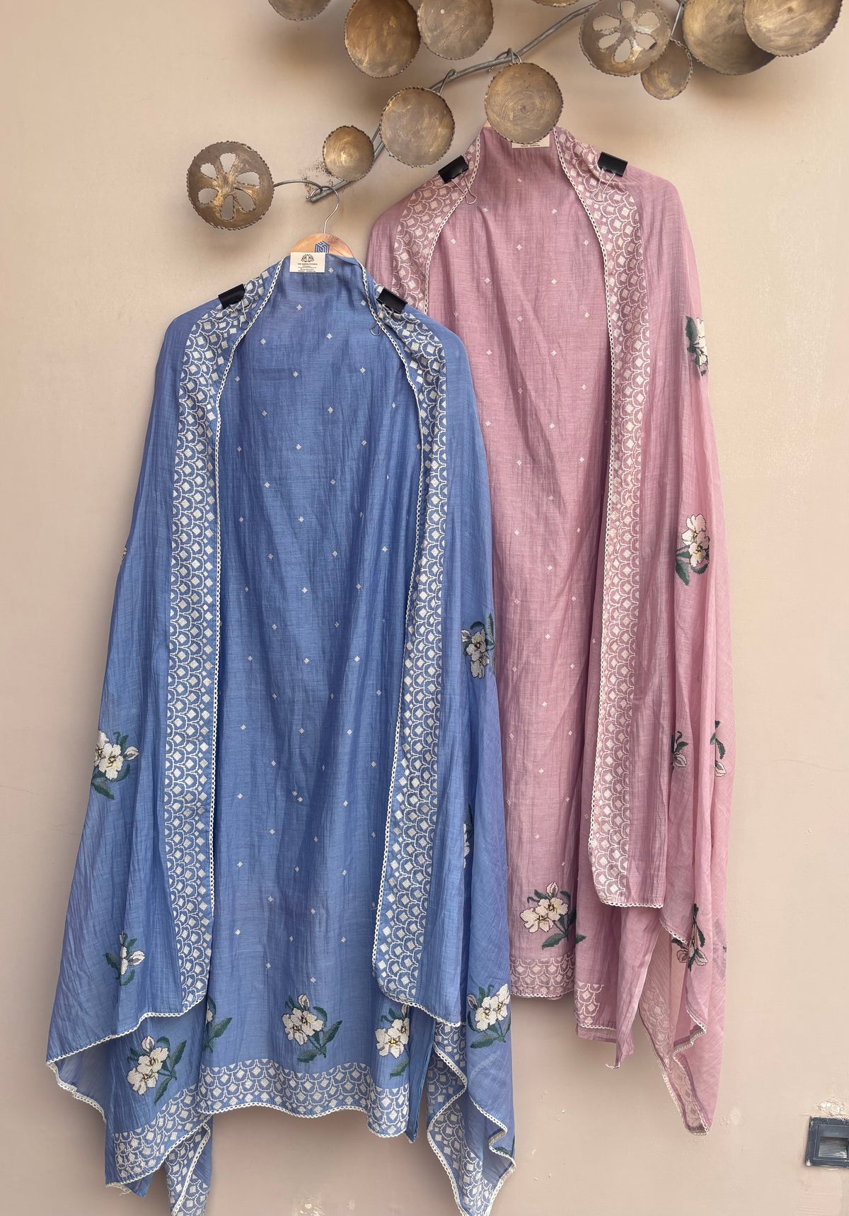 Eira Bloom Mulmul Chanderi Unstitched Suit