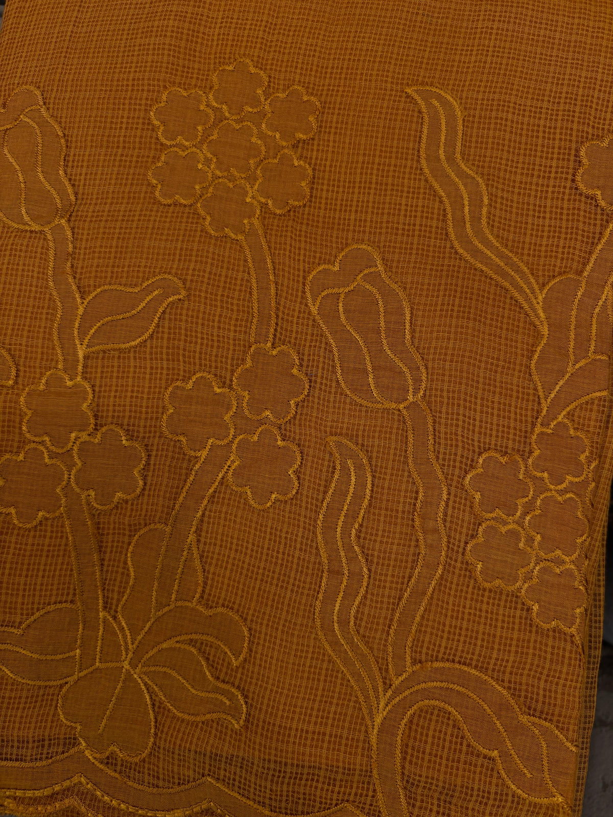 Leher Kota Cotton Unstitched Suit