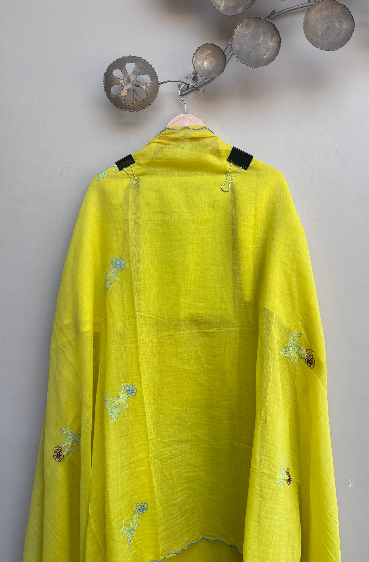 Haneen Aura Mulmul Chanderi Unstitched Suit