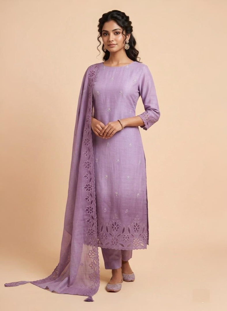 The Pastel Posh Unstitched Suit