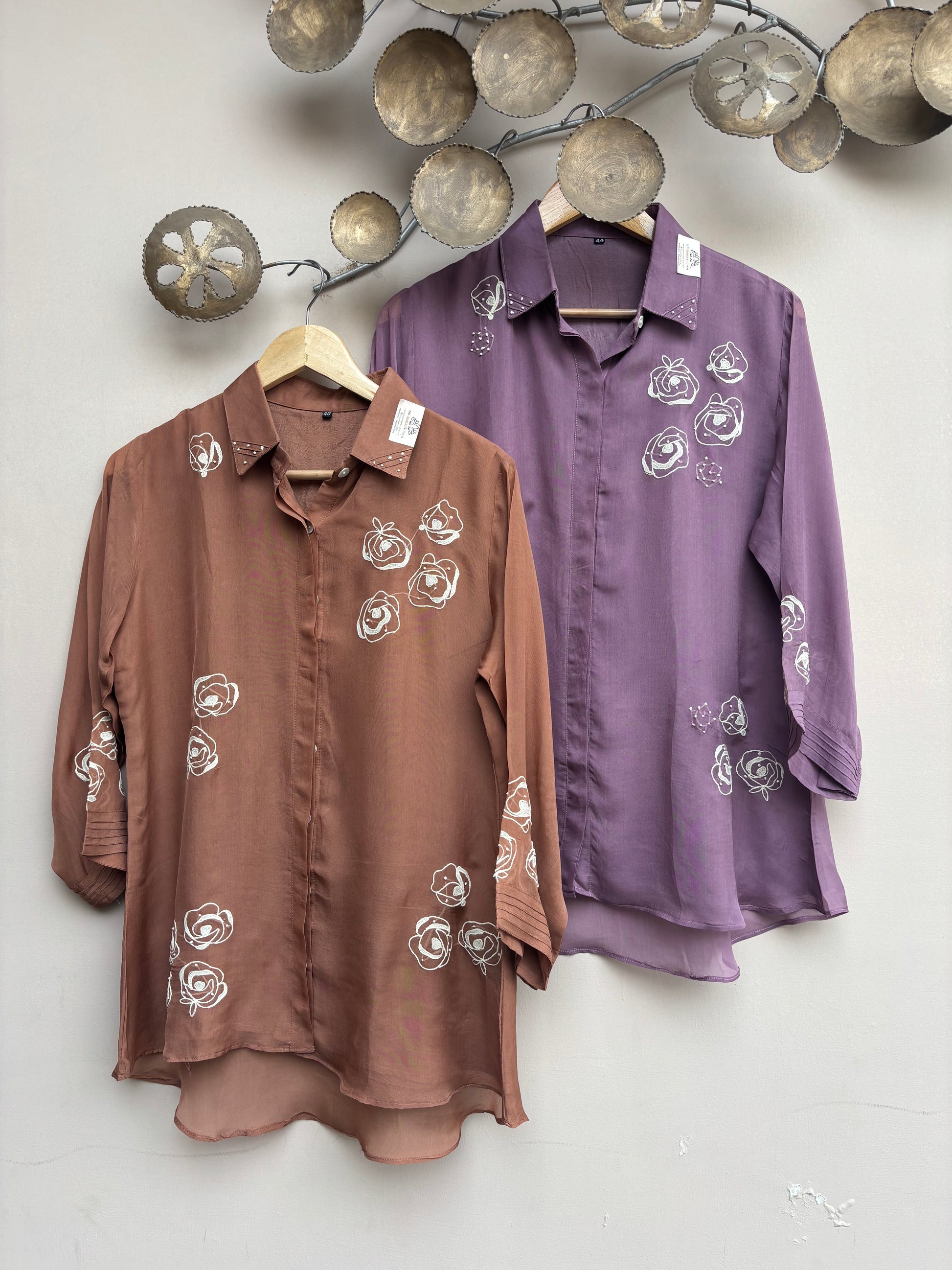 Gulnaar Organza Shirt