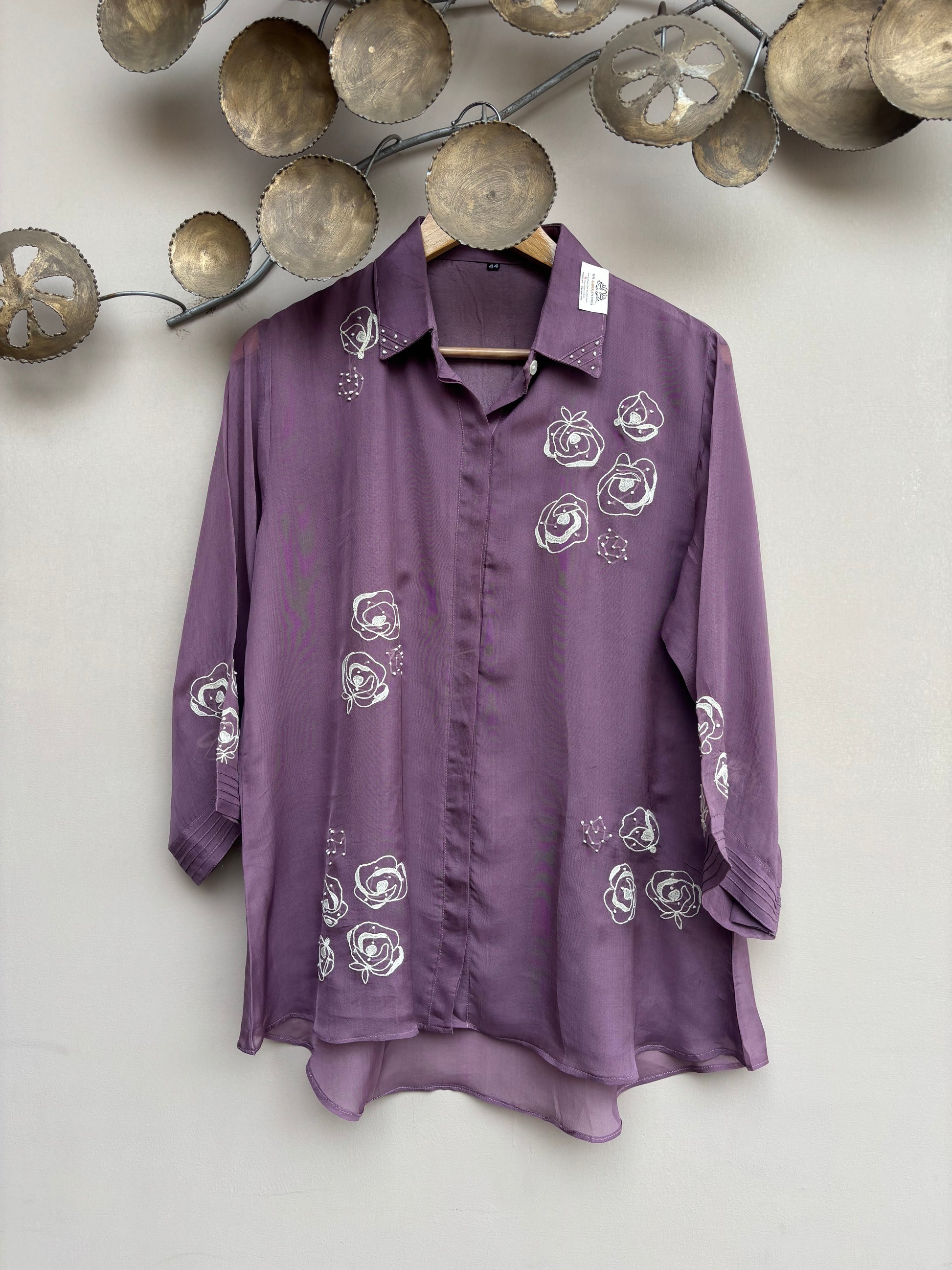 Gulnaar Organza Shirt