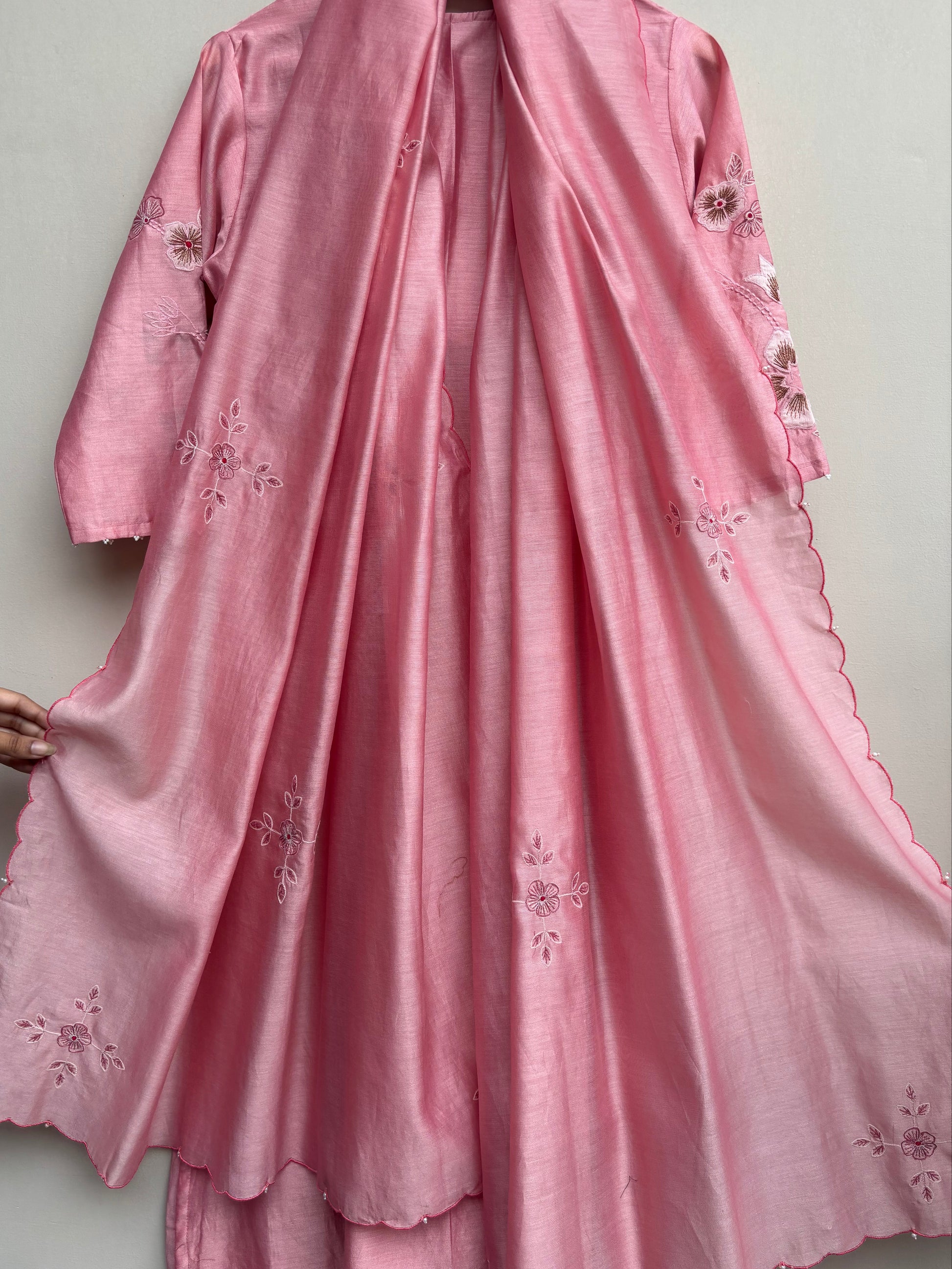 Orchid Bloom Chanderi Set