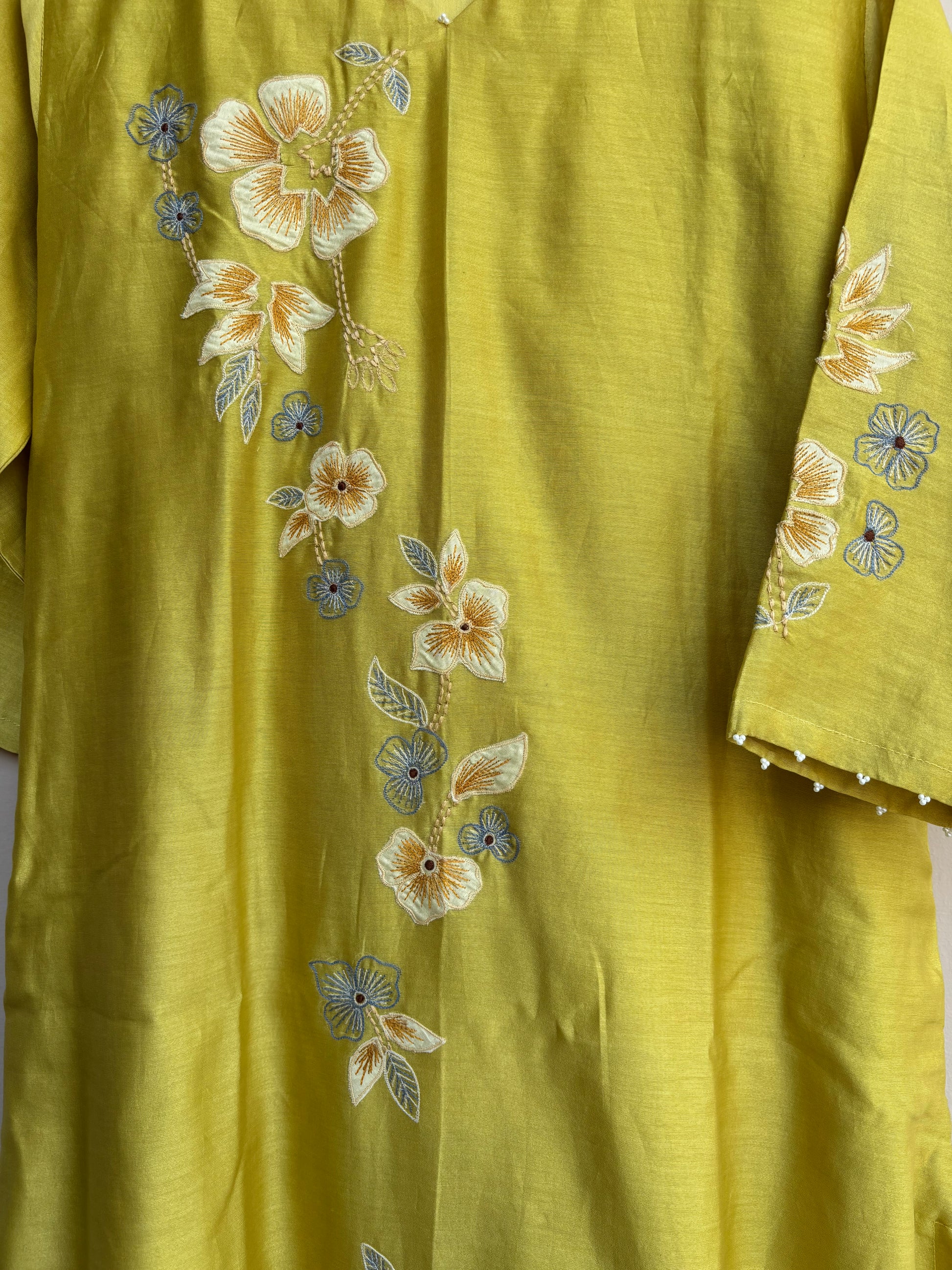 Orchid Bloom Chanderi Set