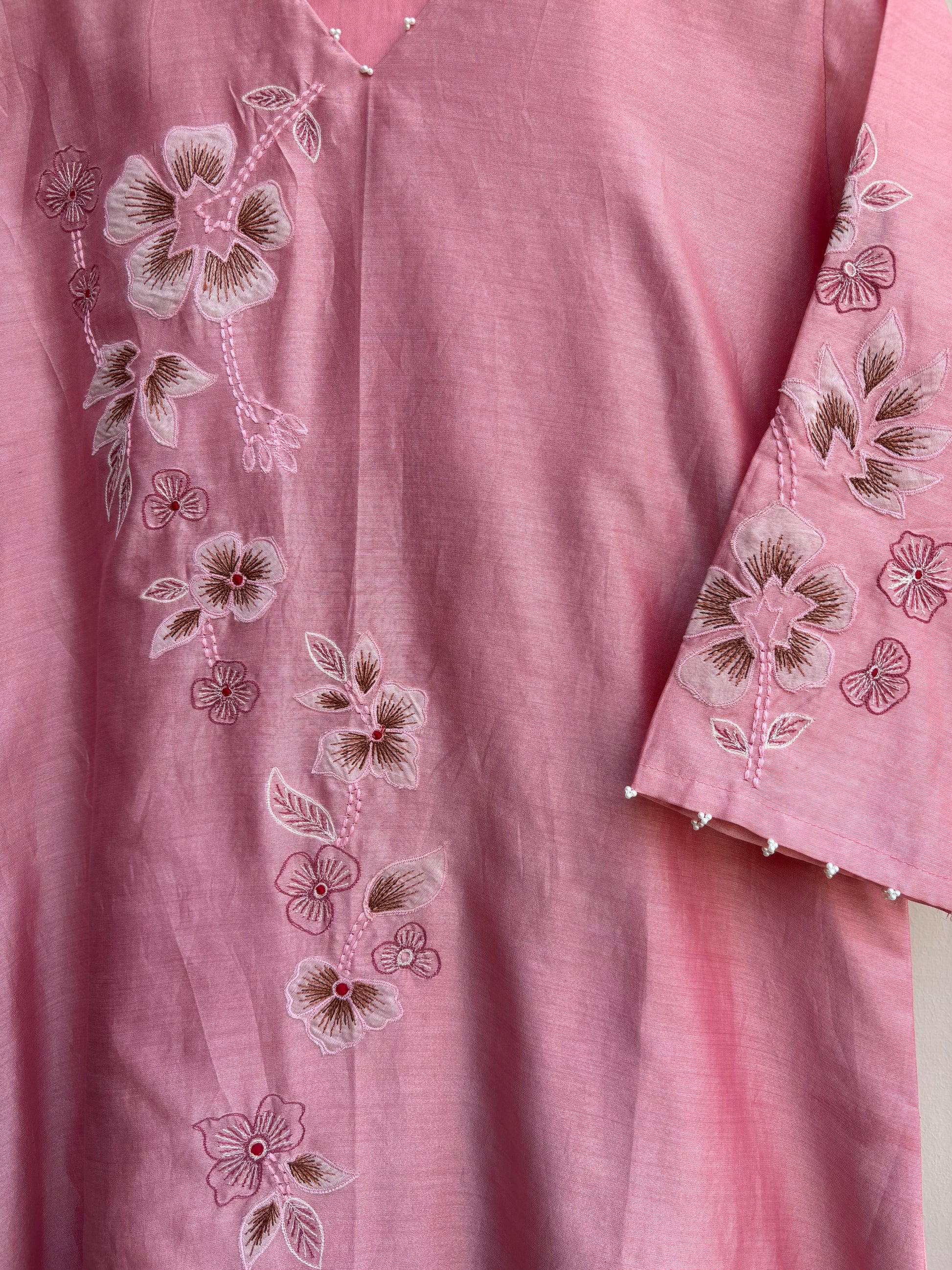 Orchid Bloom Chanderi Set