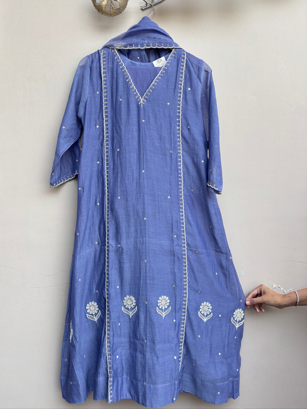 Aabroo Summer Mulchanderi Set