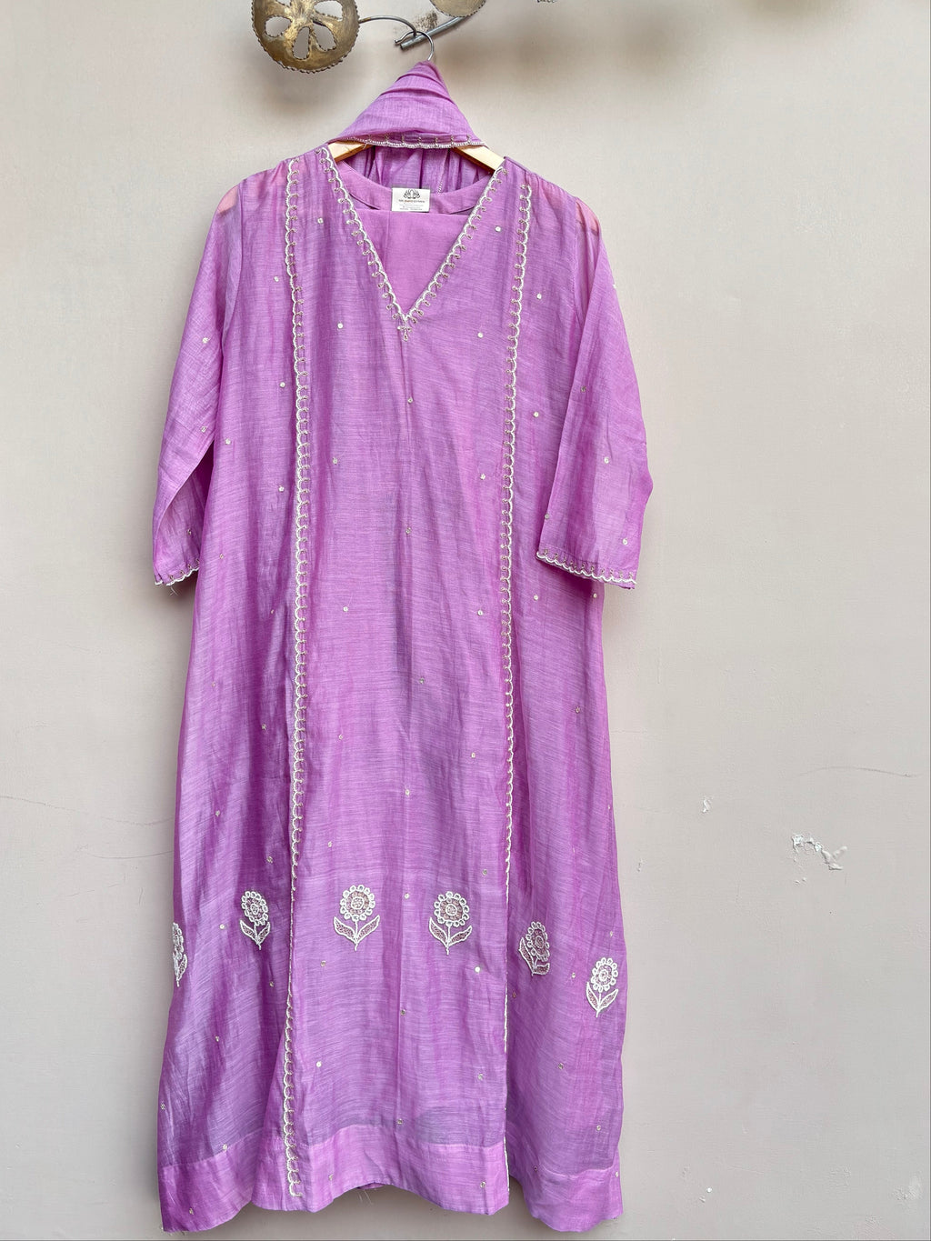 Aabroo Summer Mulchanderi Set