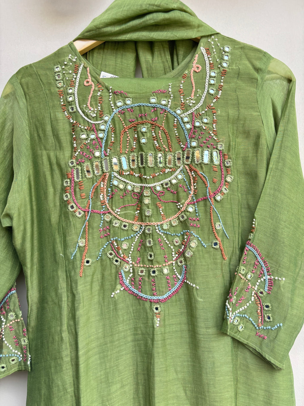 Rani Glam Mulchanderi Set