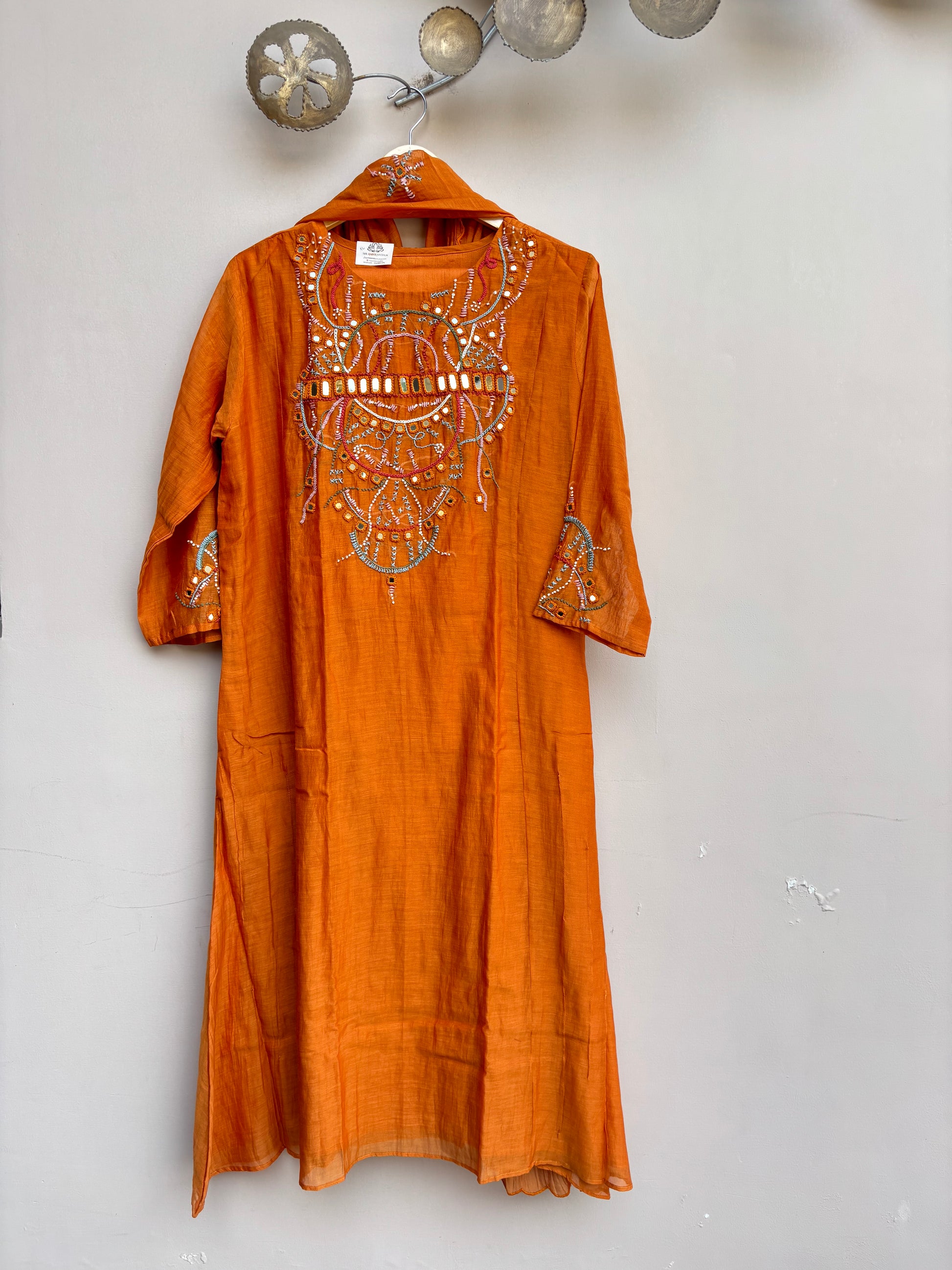 Rani Glam Mulchanderi Set
