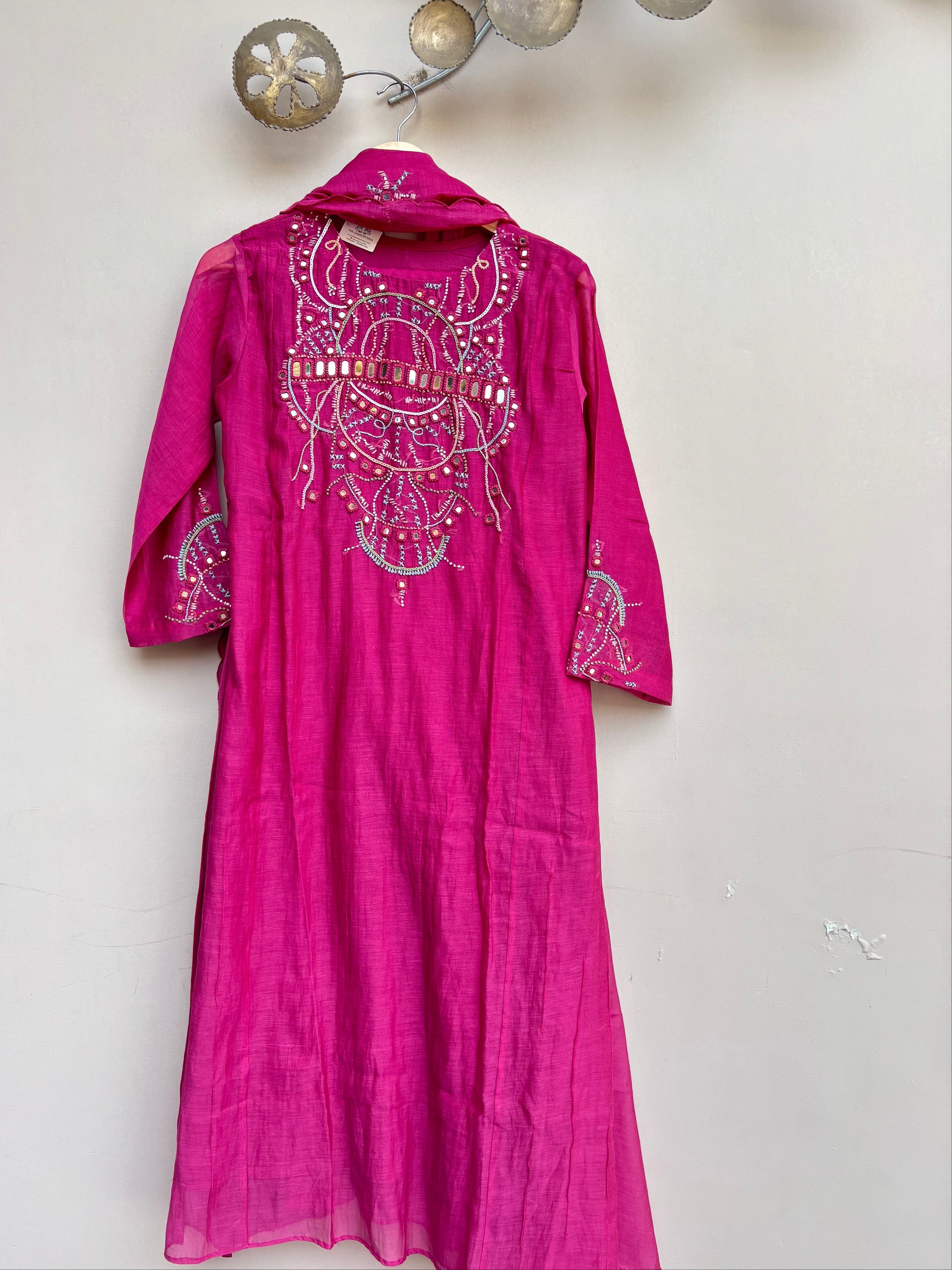 Rani Glam Mulchanderi Set