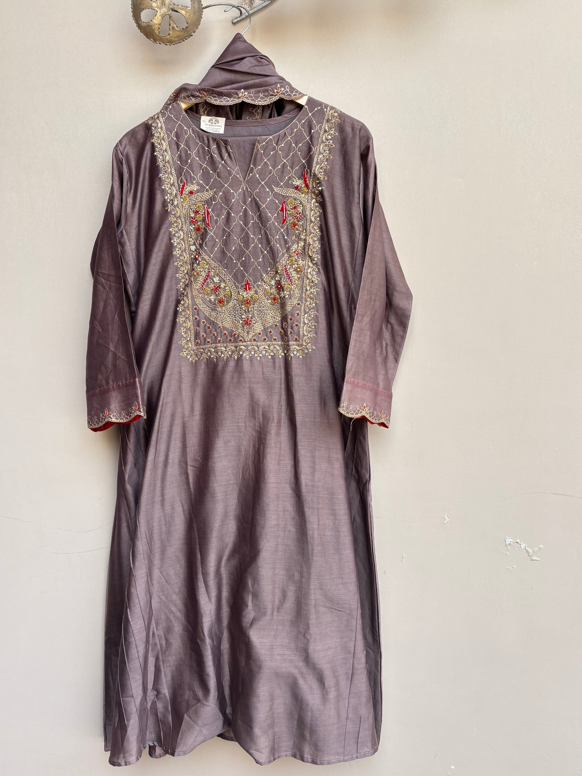 Meher Luxe Chanderi Set