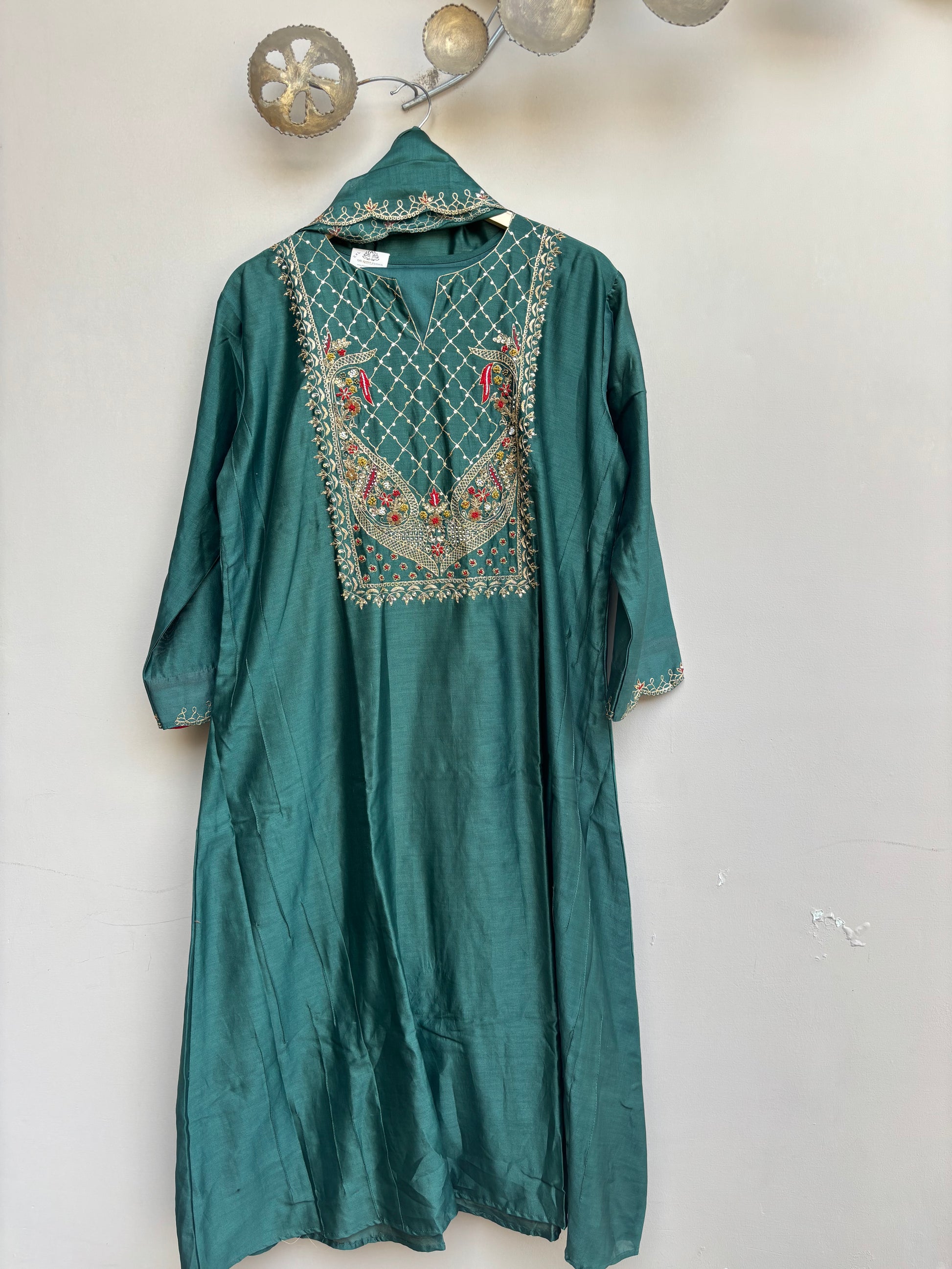 Meher Luxe Chanderi Set