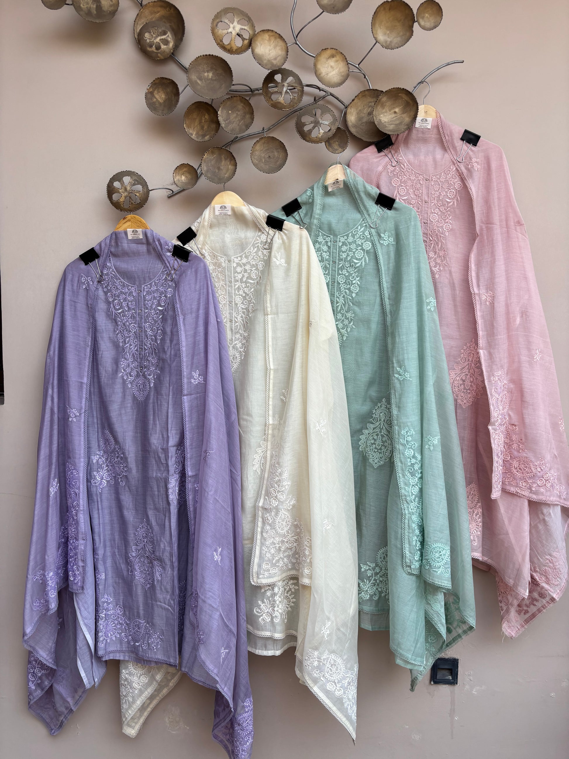 Sukoon Pastels Unstitched Suit