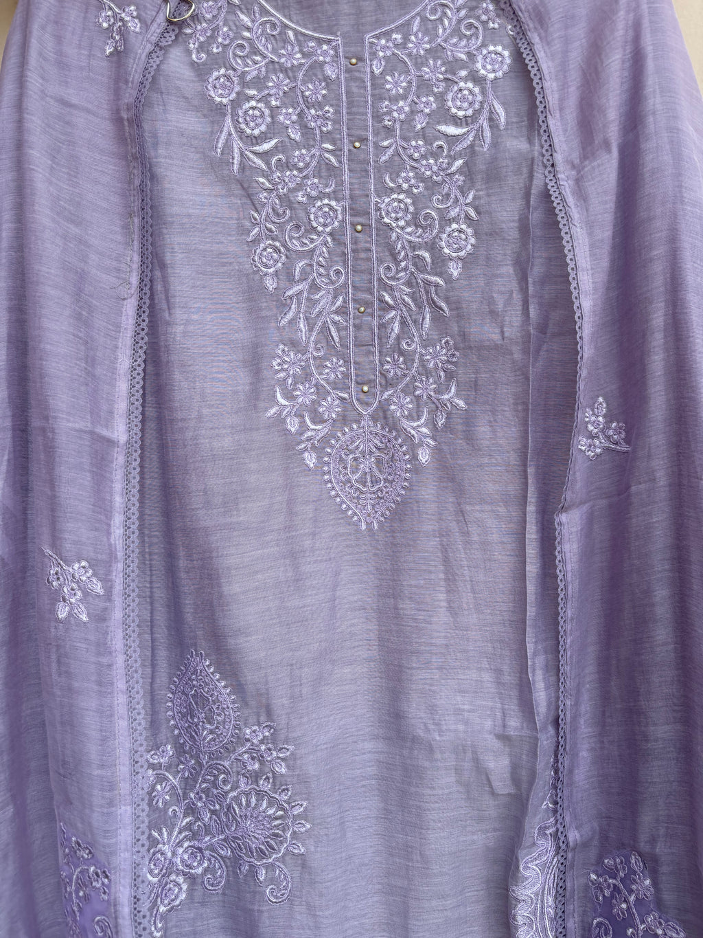 Sukoon Pastels Unstitched Suit