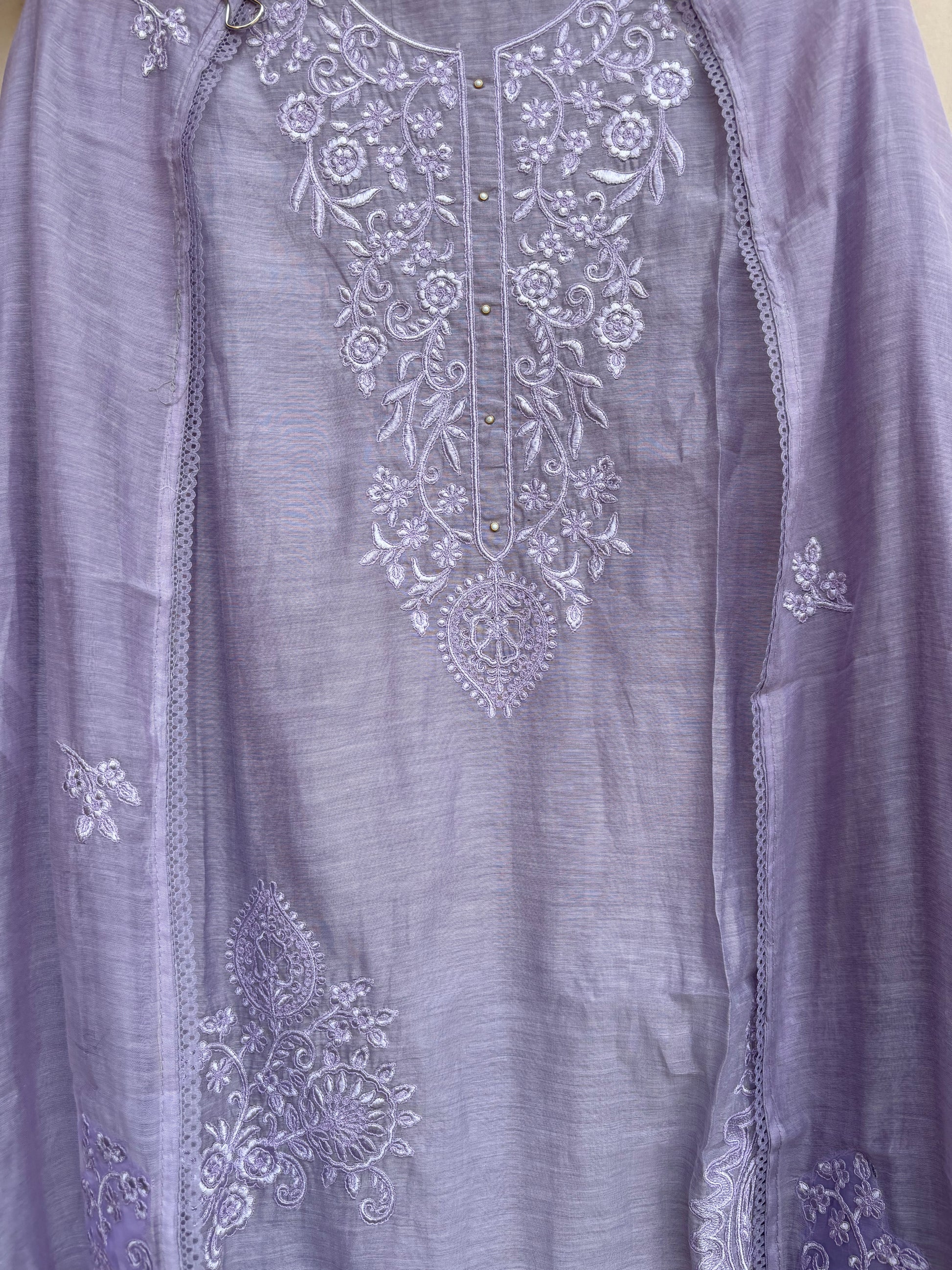 Sukoon Pastels Unstitched Suit