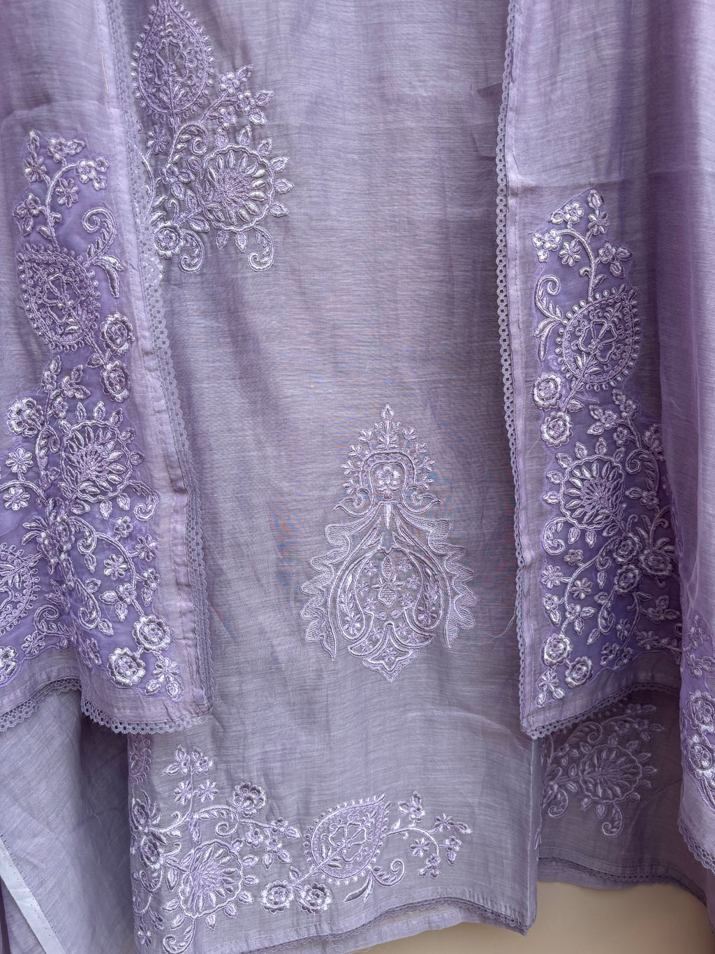 Sukoon Pastels Unstitched Suit