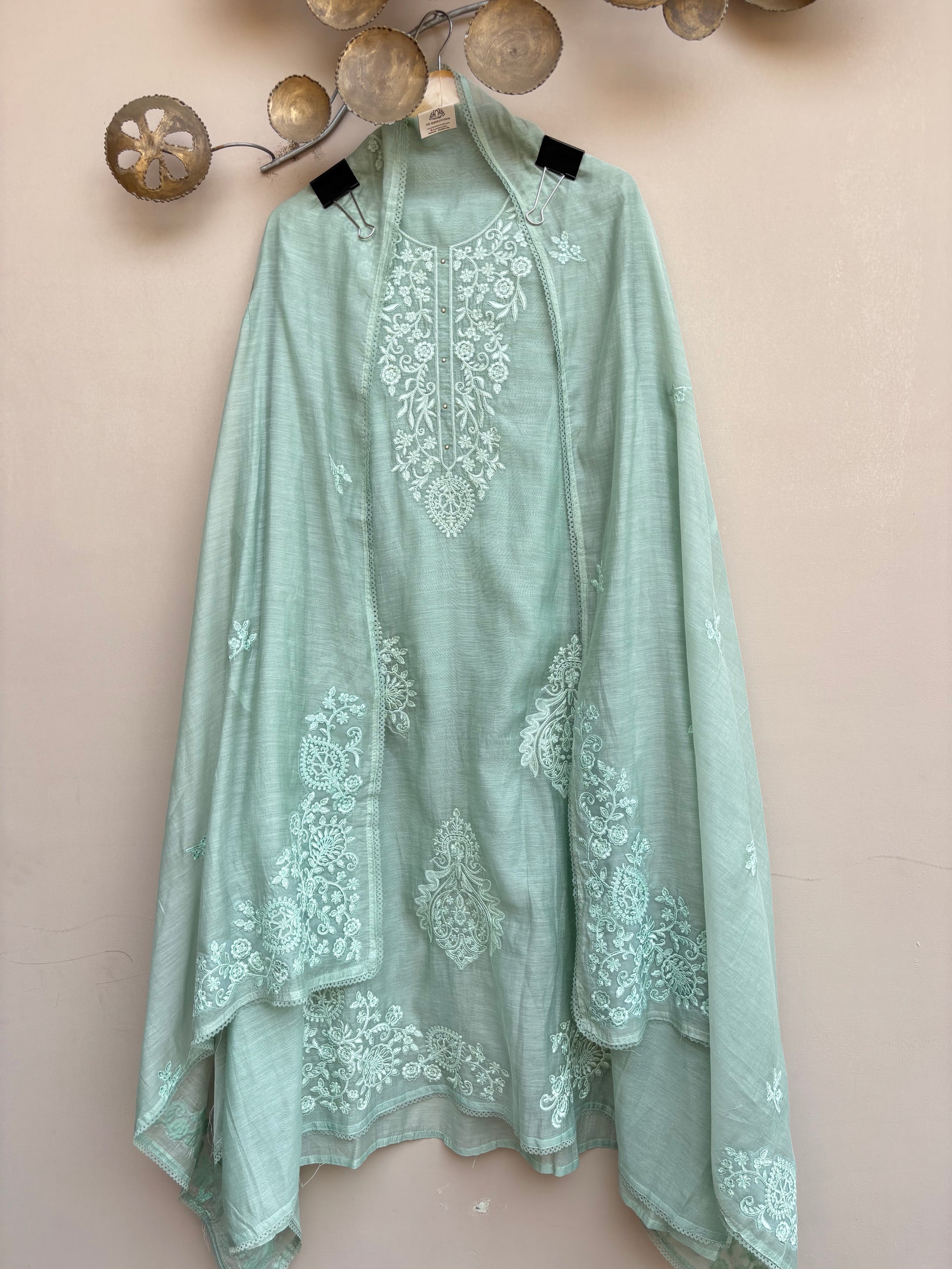 Sukoon Pastels Unstitched Suit