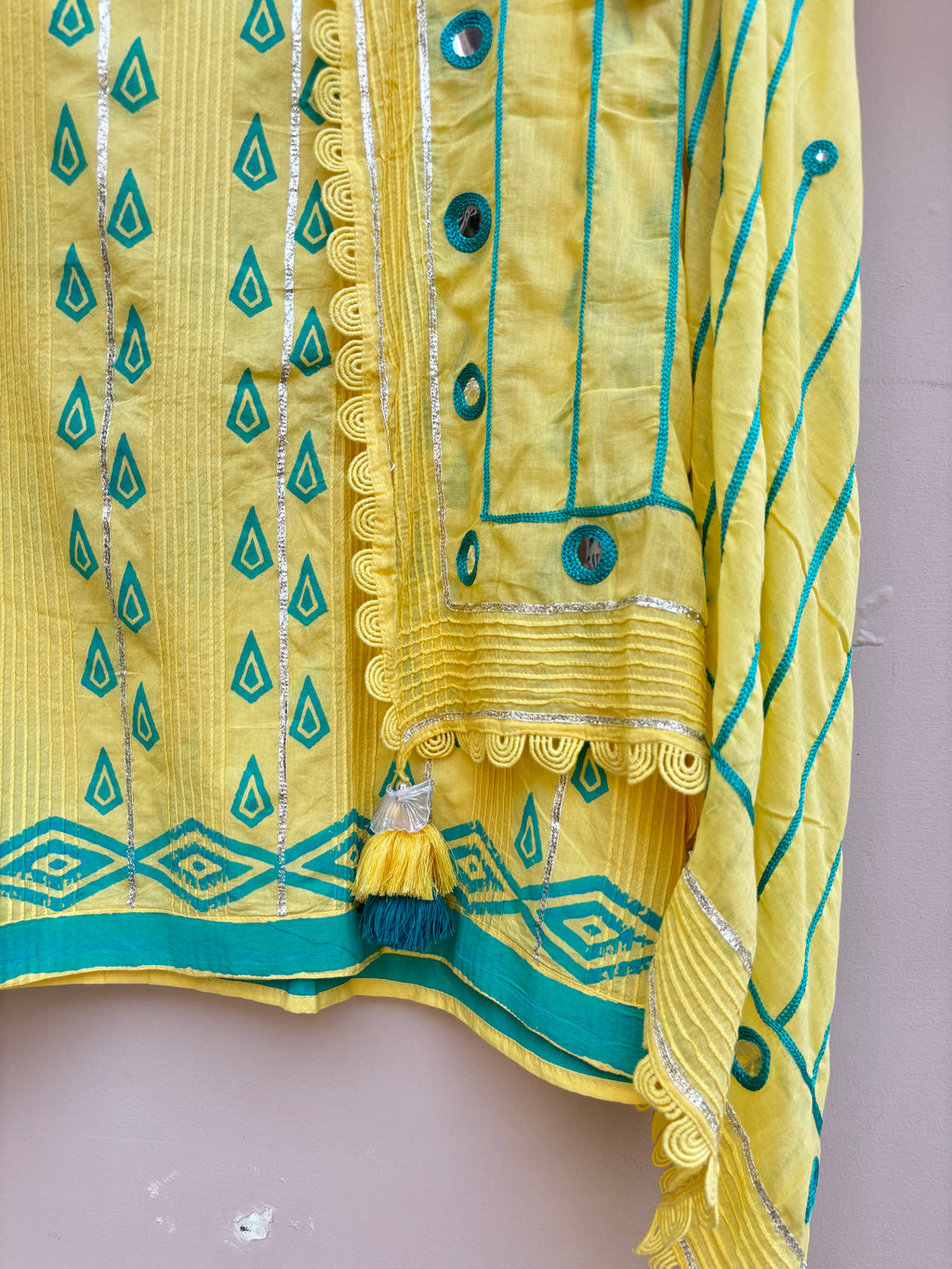 Amber Sunweave Unstitched Suit